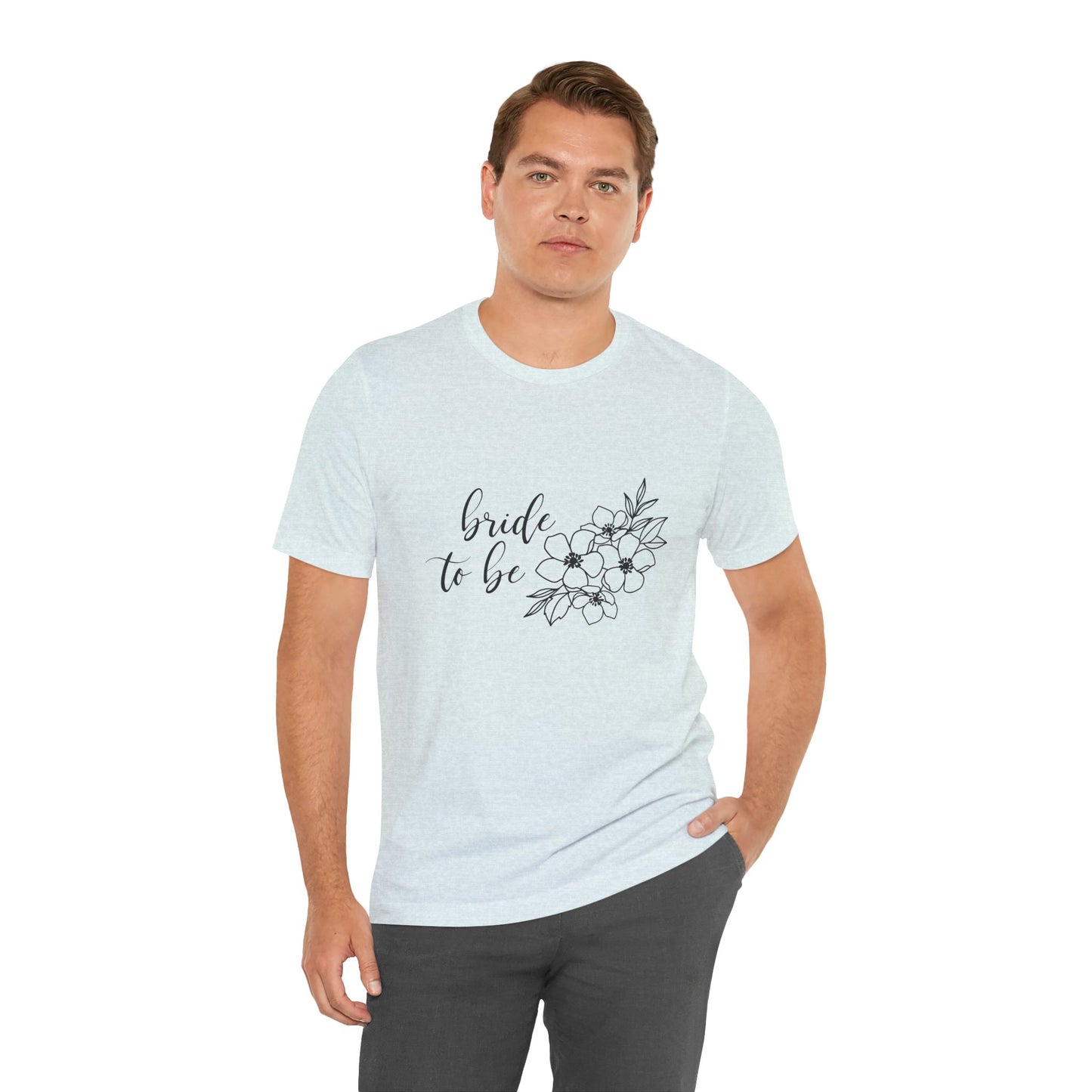 Bride to Be T-shirt, Wedding Shirt, Floral Shirt, Bride Tee, Bachelorette Shirt, Gift Shirt for Bride, Bridal Shower Shirt