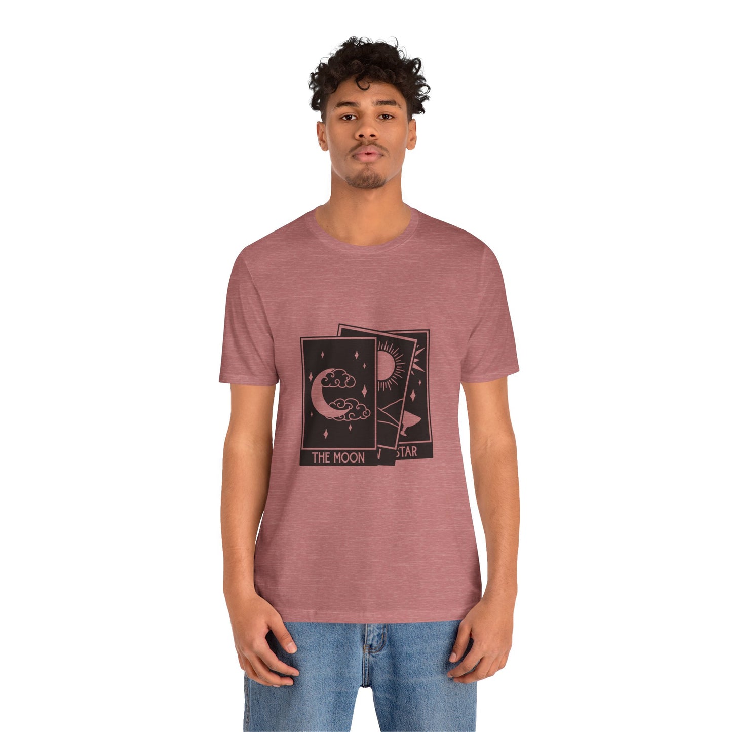 Tarot Stack T-shirt, Astrology Shirt, Mystical Shirt, Boho T-shirt, Moon Stars Sun T-Shirt, Mystic Shirt Gift for Her