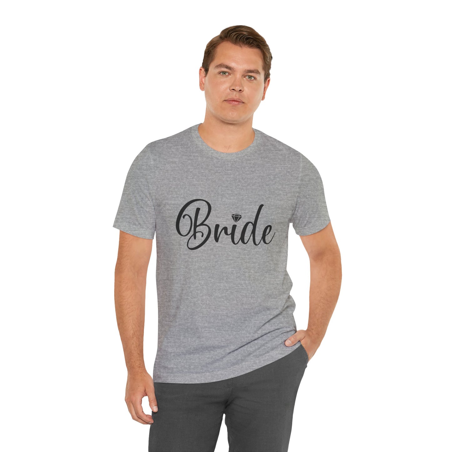 Bride T-shirt, Wedding Shirt, Bride Tee, Bridal Shower, Diamond T-shirt, Gift Shirt for Bride, Bachelorette Party Shirt, Hen Night Top
