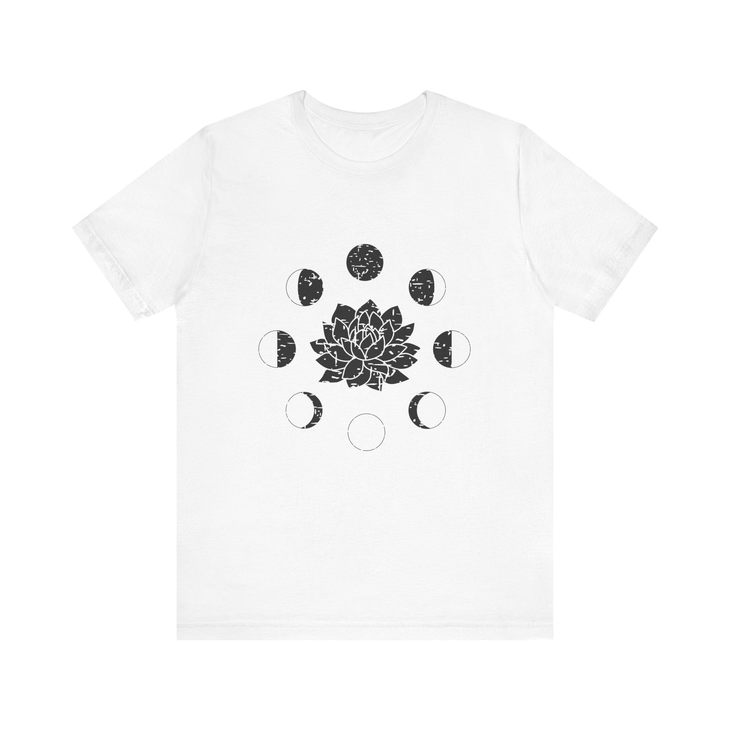 Lotus Moon Phase T-shirt, Boho T-shirt, Grunge Shirt, Inspirational T-shirt, Bohemian T-shirt, Moon and Stars T-Shirt, Gift for Her