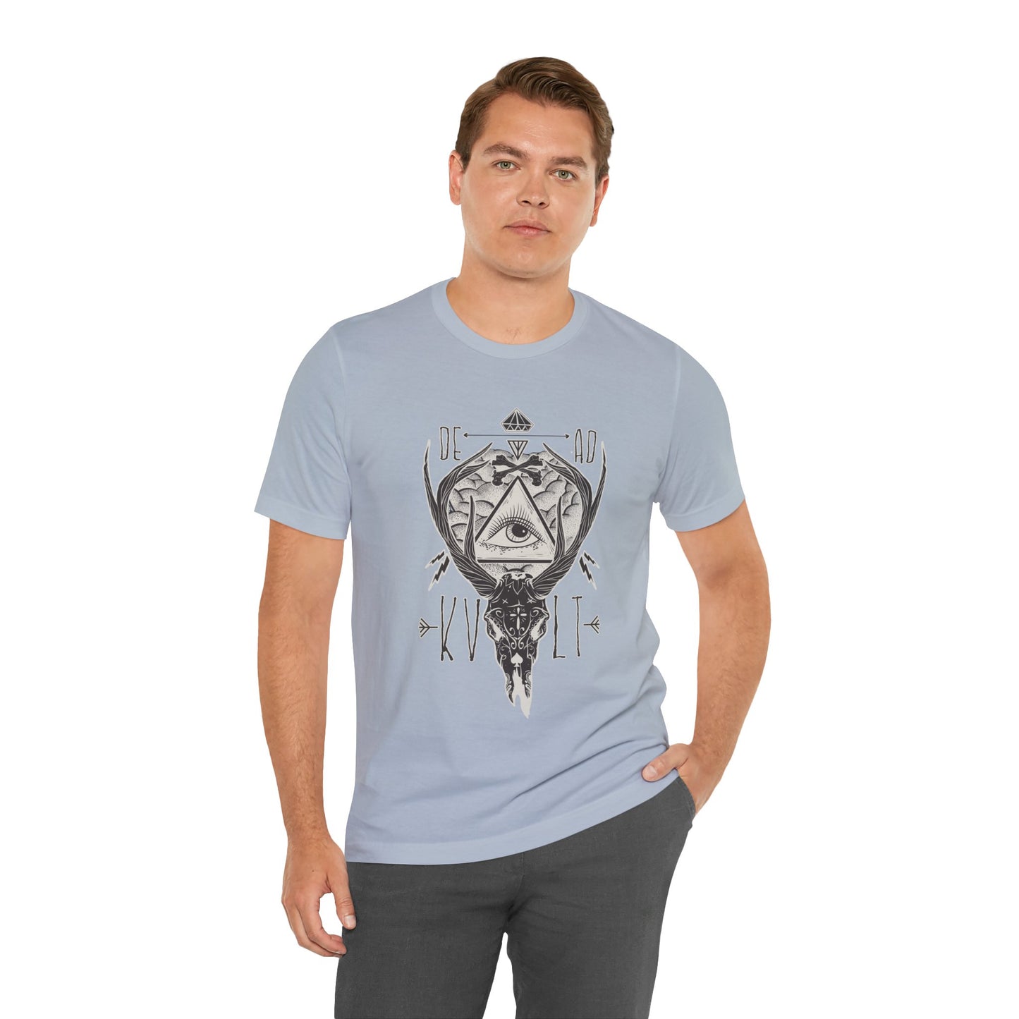 Dead Kvlt T-shirt, Eye T-shirt, Skull Shirt, Heavy Metal Shirt, Motorcycle T-Shirt, Scary Shirt, Horror Shirt, Rockers T-shirt,