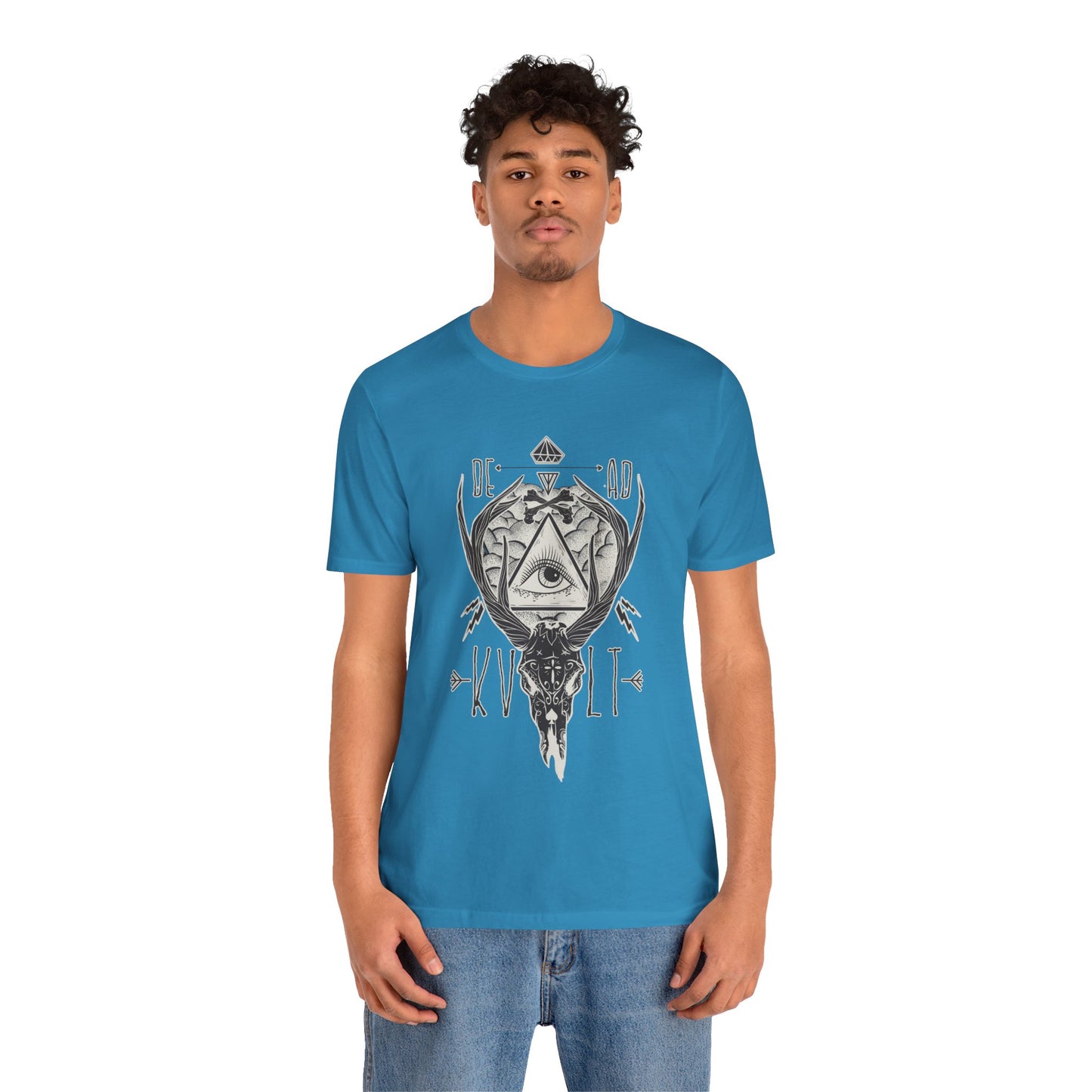 Dead Kvlt T-shirt, Eye T-shirt, Skull Shirt, Heavy Metal Shirt, Motorcycle T-Shirt, Scary Shirt, Horror Shirt, Rockers T-shirt,