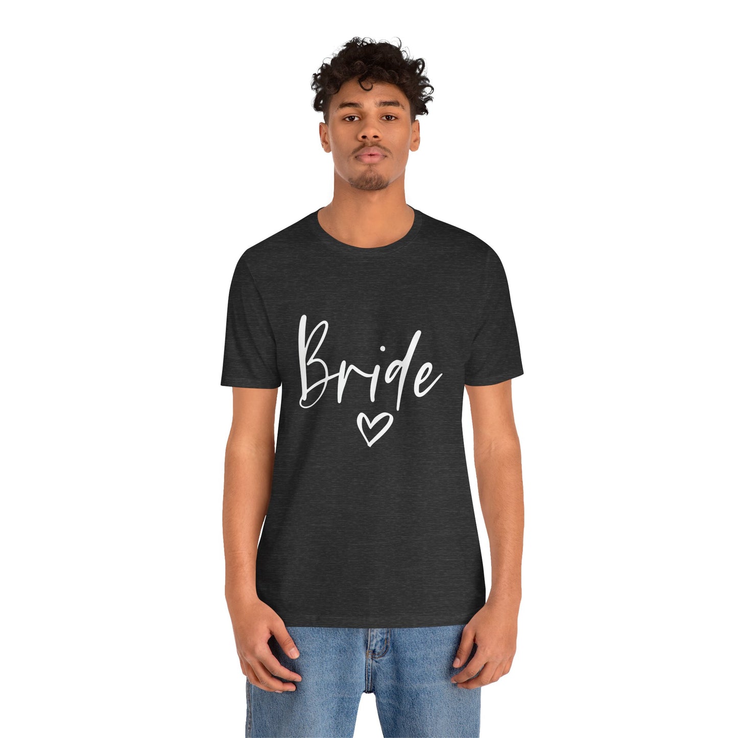 Bride T-shirt, Wedding Shirt, Bride Tee, Bridal Shower, Heart T-shirt, Bachelorette Party Shirt, Hen Night Top, Gift Shirt for Bride