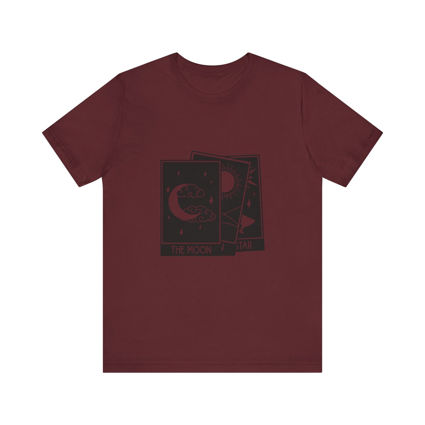Tarot Stack T-shirt, Astrology Shirt, Mystical Shirt, Boho T-shirt, Moon Stars Sun T-Shirt, Mystic Shirt Gift for Her