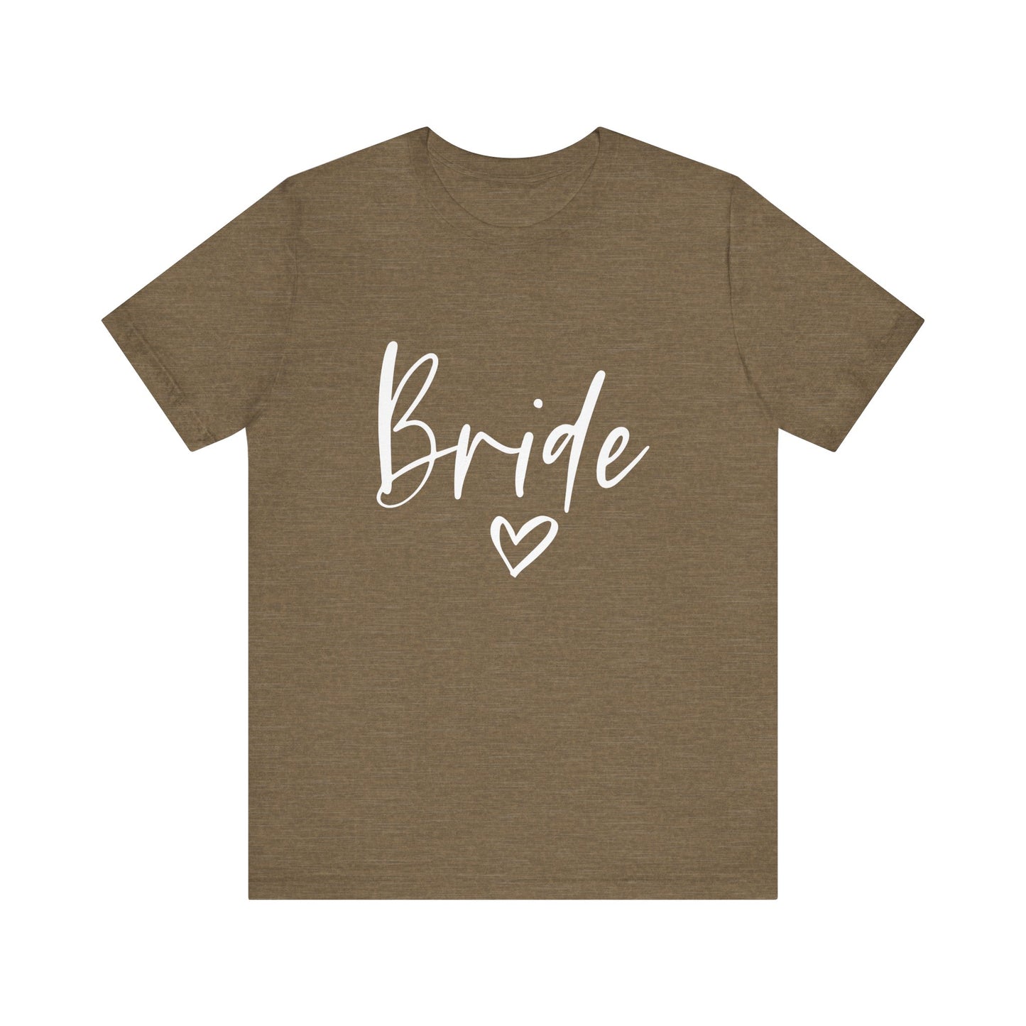 Bride T-shirt, Wedding Shirt, Bride Tee, Bridal Shower, Heart T-shirt, Bachelorette Party Shirt, Hen Night Top, Gift Shirt for Bride