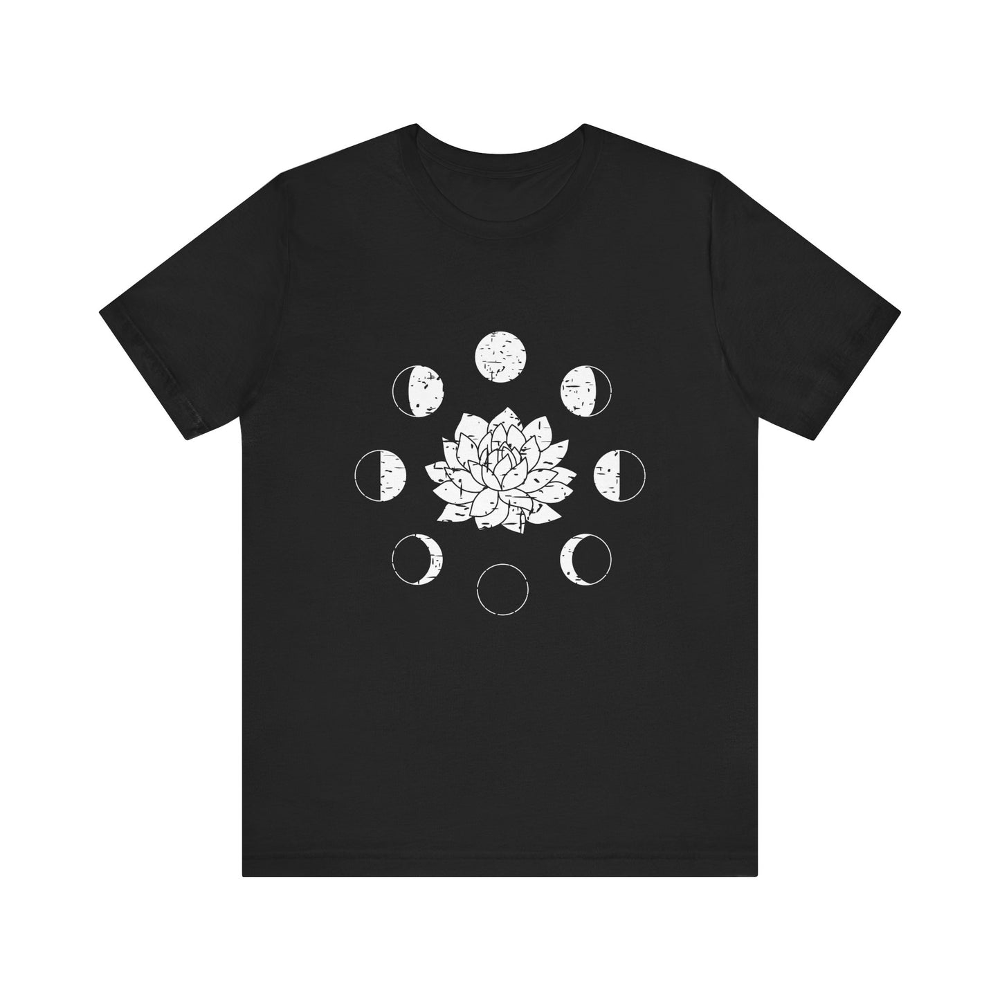 Lotus Moon Phase T-shirt, Boho T-shirt, Grunge Shirt, Inspirational T-shirt, Bohemian T-shirt, Moon and Stars T-Shirt, Gift for Her