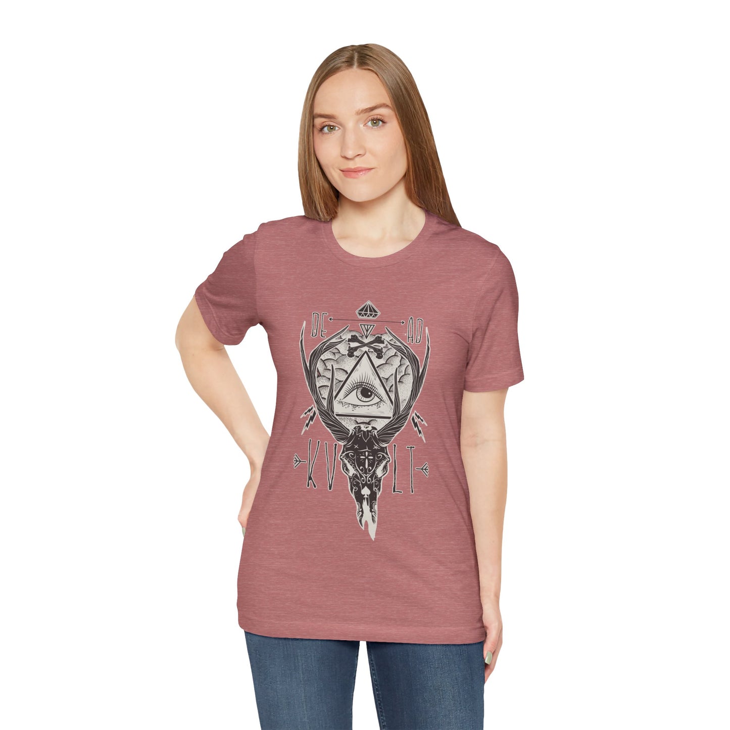 Dead Kvlt T-shirt, Eye T-shirt, Skull Shirt, Heavy Metal Shirt, Motorcycle T-Shirt, Scary Shirt, Horror Shirt, Rockers T-shirt,