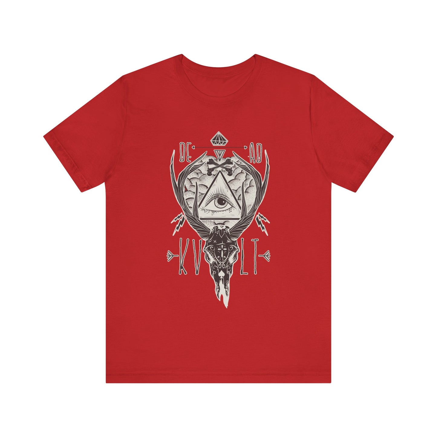 Dead Kvlt T-shirt, Eye T-shirt, Skull Shirt, Heavy Metal Shirt, Motorcycle T-Shirt, Scary Shirt, Horror Shirt, Rockers T-shirt,