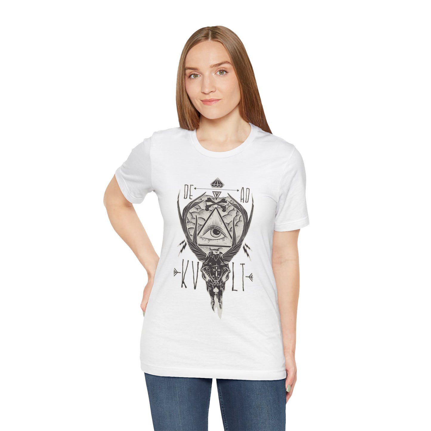 Dead Kvlt T-shirt, Eye T-shirt, Skull Shirt, Heavy Metal Shirt, Motorcycle T-Shirt, Scary Shirt, Horror Shirt, Rockers T-shirt,