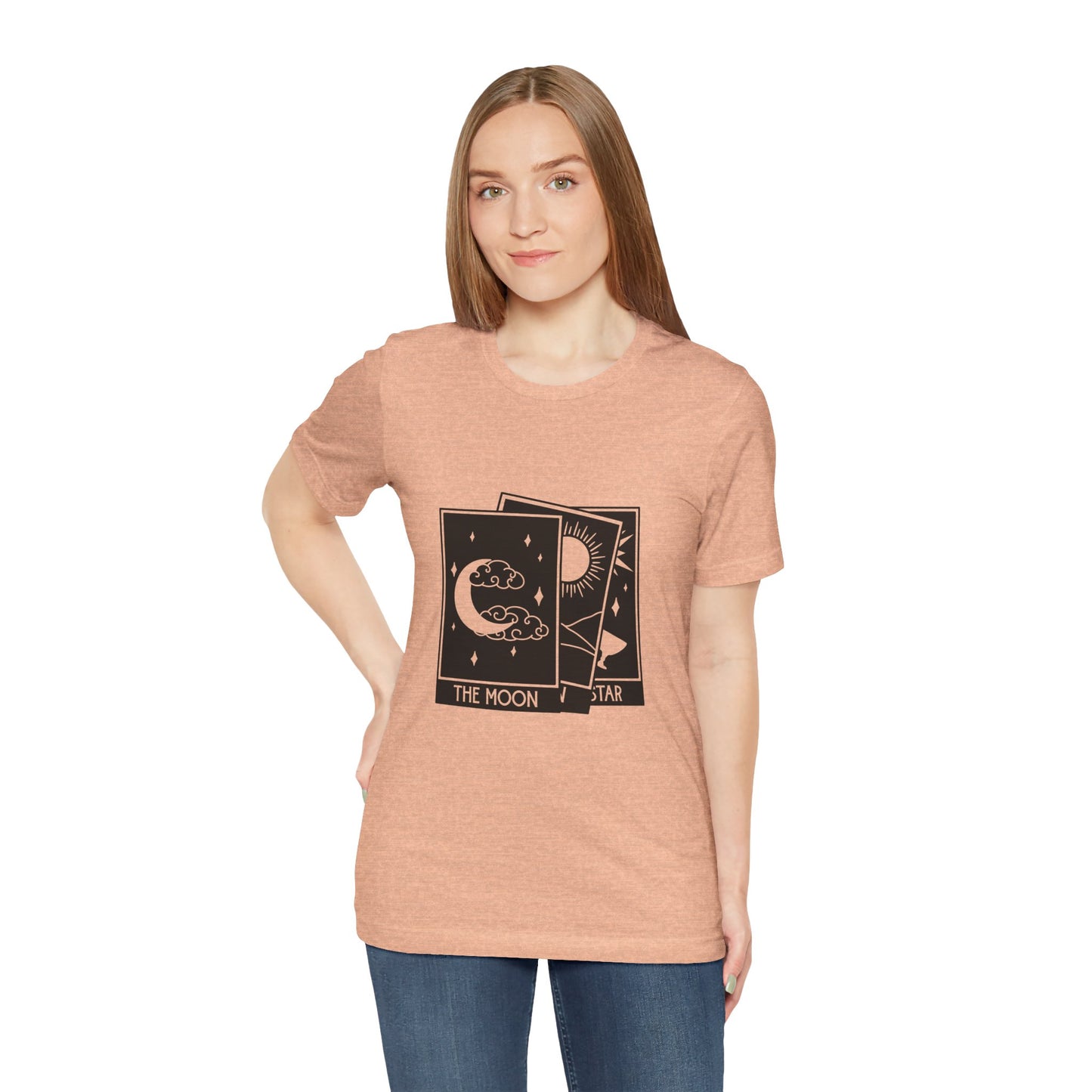 Tarot Stack T-shirt, Astrology Shirt, Mystical Shirt, Boho T-shirt, Moon Stars Sun T-Shirt, Mystic Shirt Gift for Her