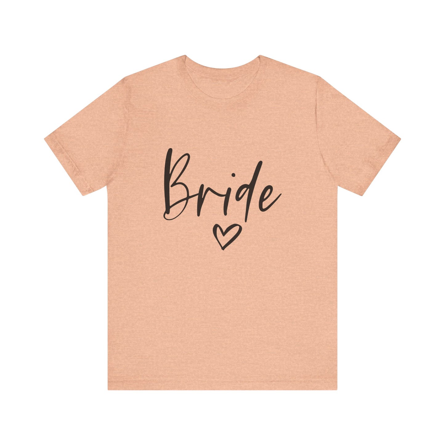 Bride T-shirt, Wedding Shirt, Bride Tee, Bridal Shower, Heart T-shirt, Bachelorette Party Shirt, Hen Night Top, Gift Shirt for Bride