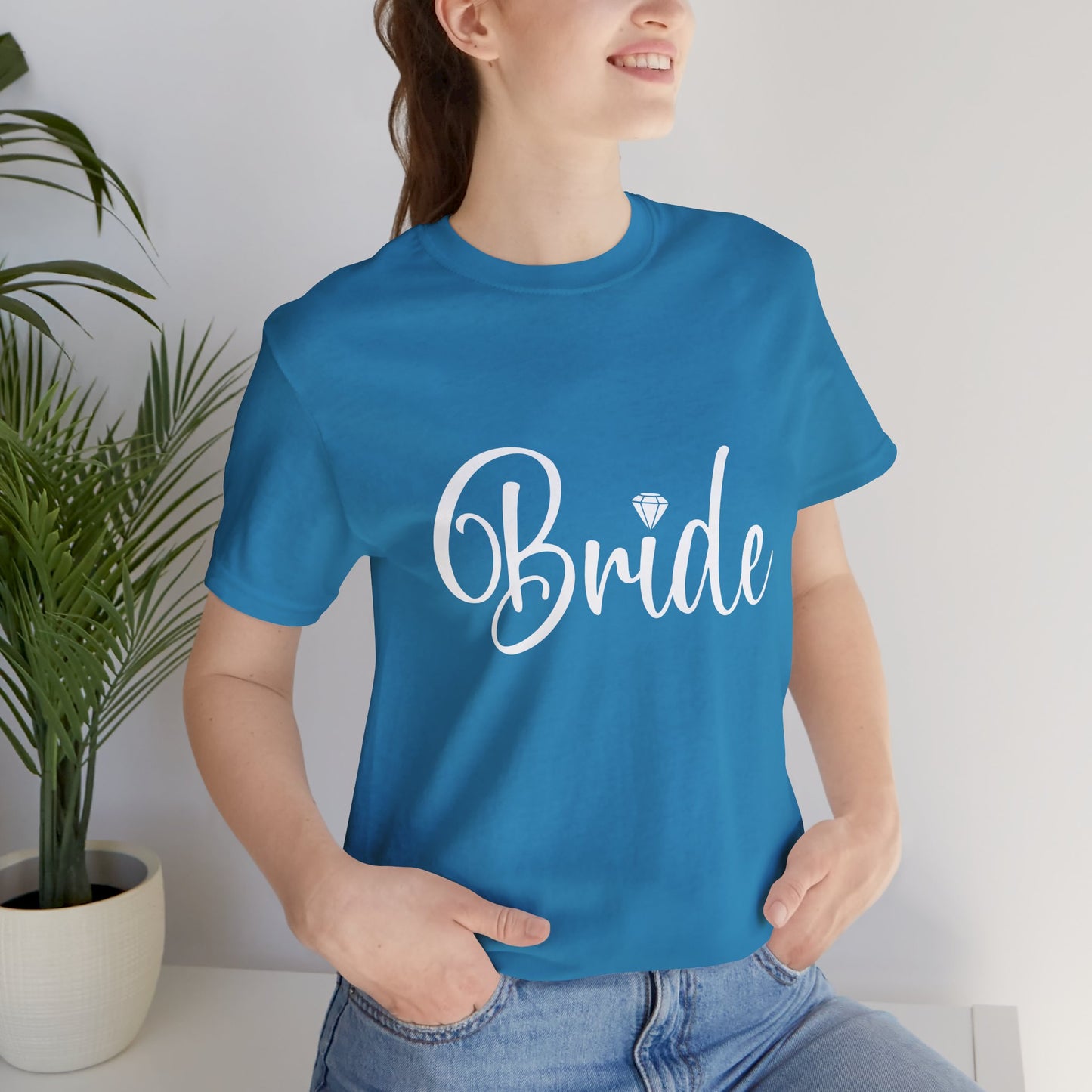 Bride T-shirt, Wedding Shirt, Bride Tee, Bridal Shower, Diamond T-shirt, Gift Shirt for Bride, Bachelorette Party Shirt, Hen Night Top