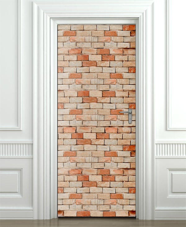 Bricks Wall Decal, Bricks Door Sticker, Bricks Wall Sticker, Bricks Door Decor, Bricks Wall Decor, Bricks Door Mural, Bricks Door Wallpaper