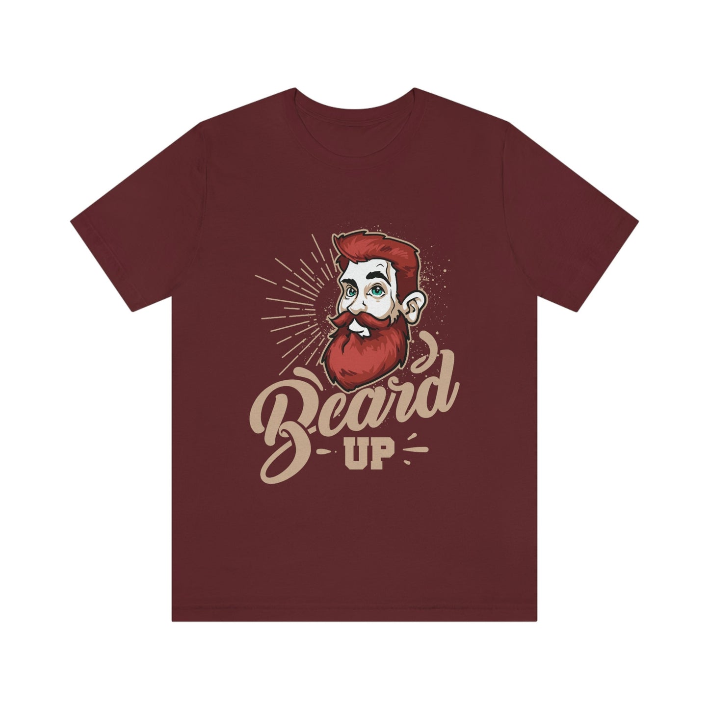 T-shirt Beard Up, T-shirt pour amoureux de la barbe, T-shirt pour homme avec barbe, T-shirt pour papa avec barbe, T-shirt pour cheveux, T-shirt pour barbe hipster, cadeau pour homme barbu