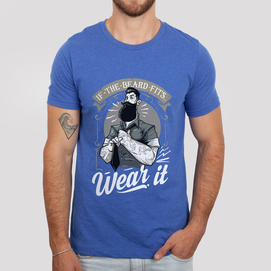 If the Beard Fits Wear It T-shirt, Beard Shirt, Beard Love Shirt, T-Shirt for Men, Funny Beard Shirts, Beard Lover T-Shirt, Gifts For Him