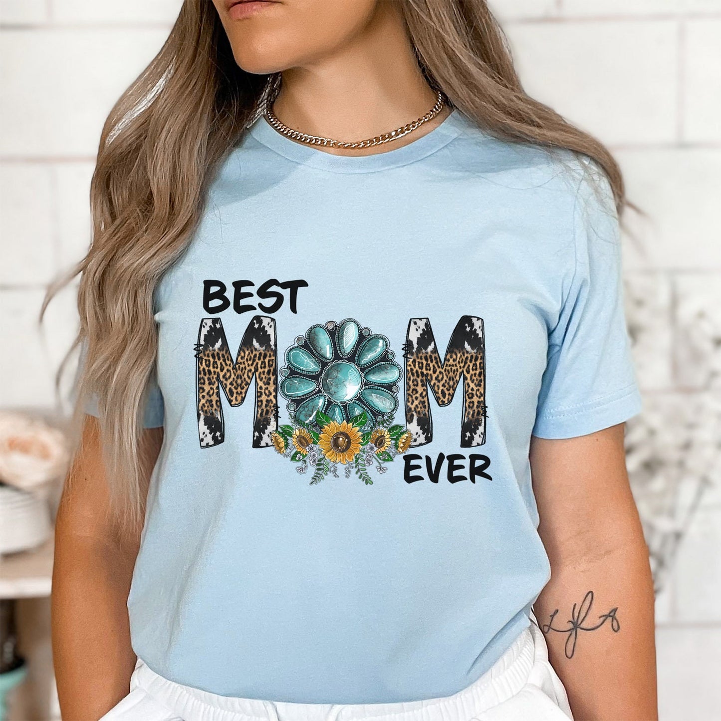 Best Mom Ever Shirt, Shirt for Mom, Best Mom Shirt, Gift for Mom, Gift for Mother's Day, Wife Shirt, Best Mom Tee, Western Shirt