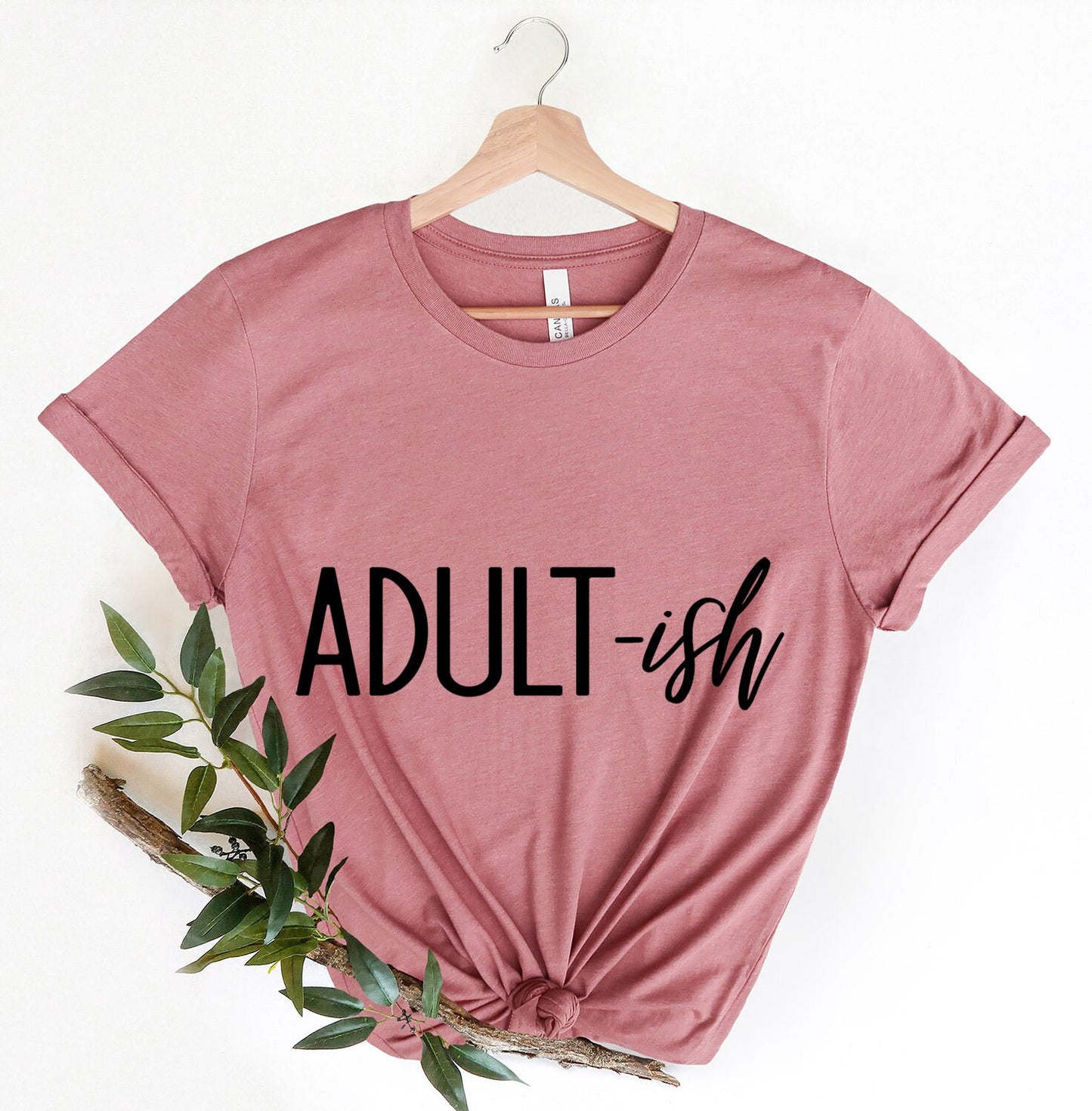 Adultish T-Shirt, Gift for Parents, Cool Adulting Shirt, Best Adult T-shirt, Cute Adult Gifts, Cool Parent Shirt, Family Tee