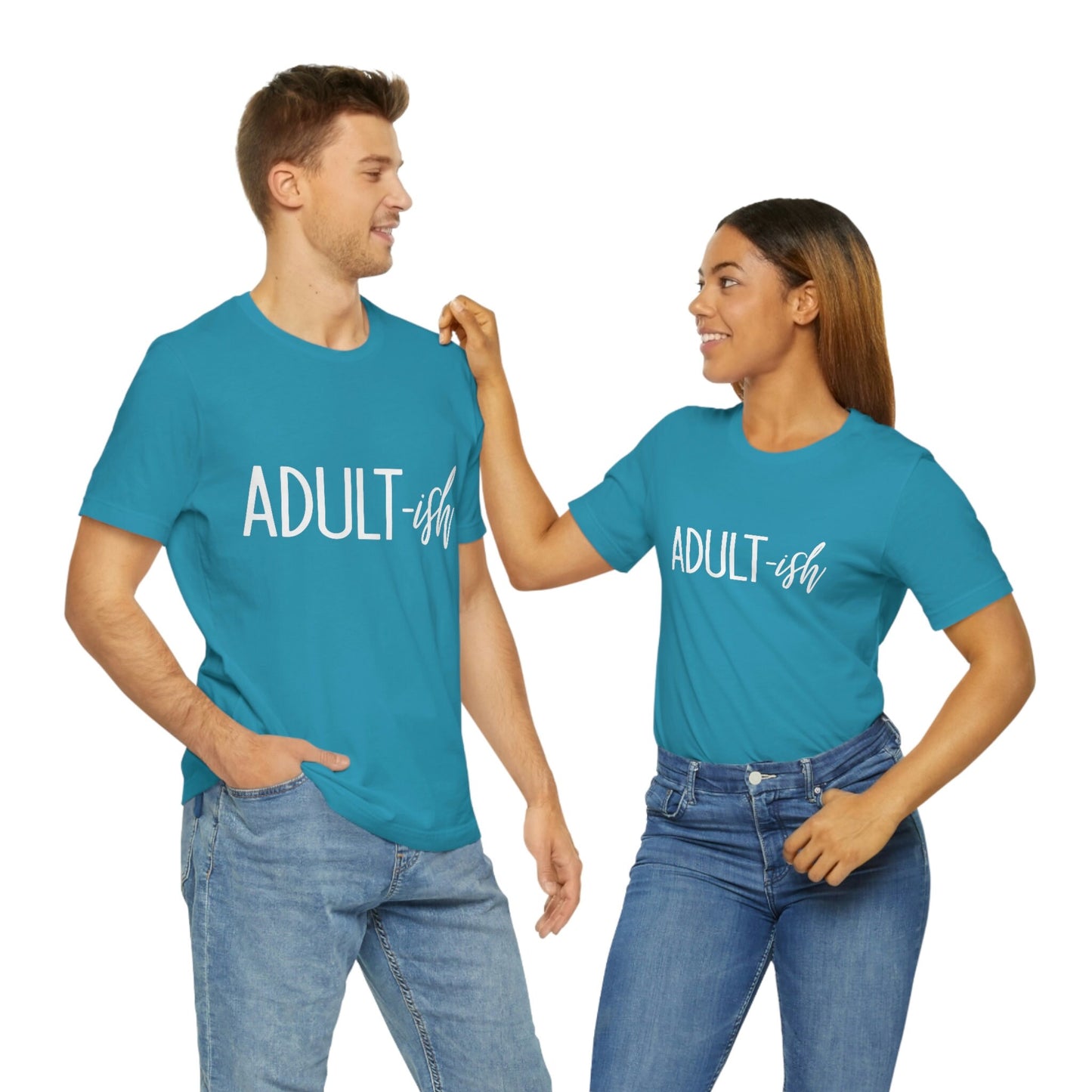 Adultish T-Shirt, Gift for Parents, Cool Adulting Shirt, Best Adult T-shirt, Cute Adult Gifts, Cool Parent Shirt, Family Tee