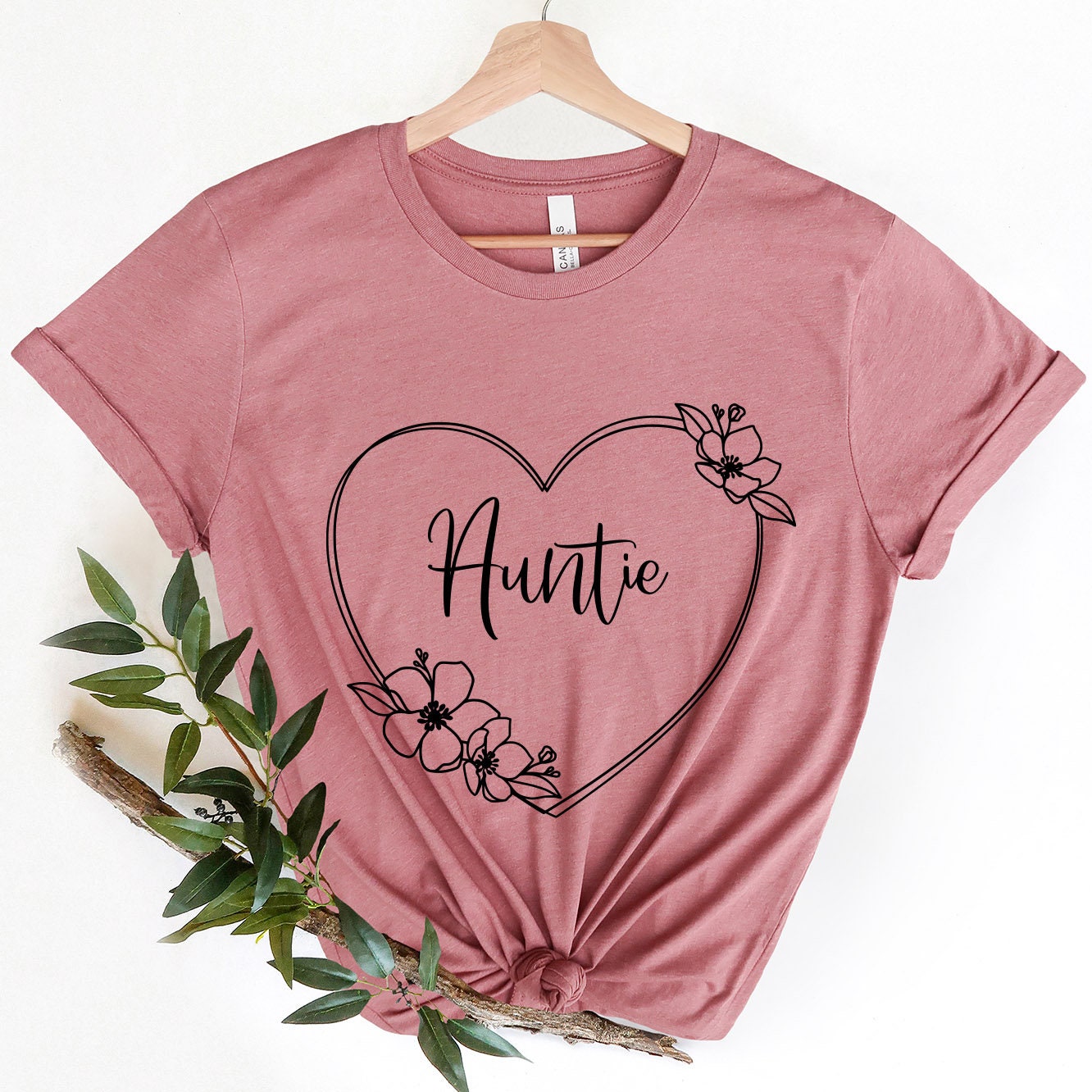 Heart T-shirt for Aunt, Auntie T-Shirt, Auntie Gift, Aunt Shirt, Gift for Aunt, Aunt Gift, Gift for Sister, Auntie Birthday Gift