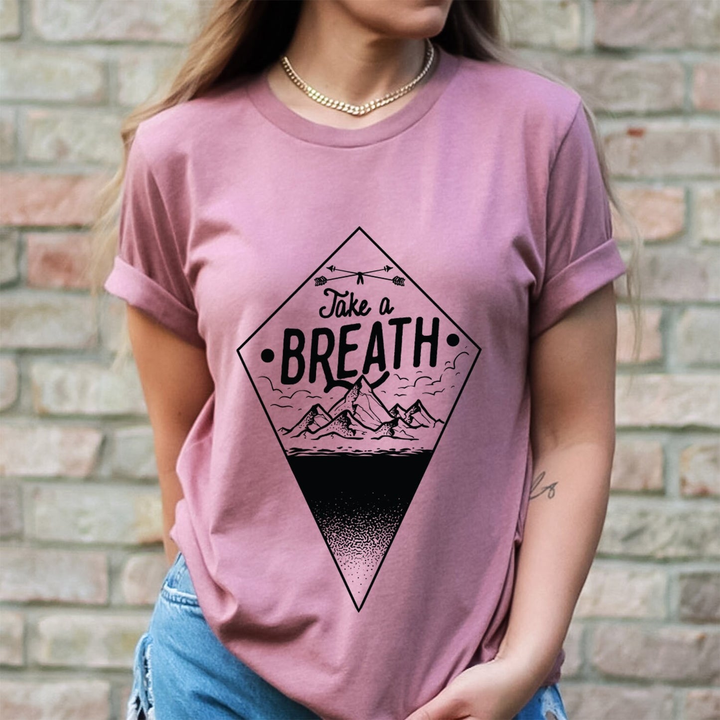 Take a Breath T-Shirt, Adventure T-shirt, Nature T-shirt, Outdoor T-Shirt, Nature Shirt, Travel Shirt, Gifts for Traveler, Gift T-shirt