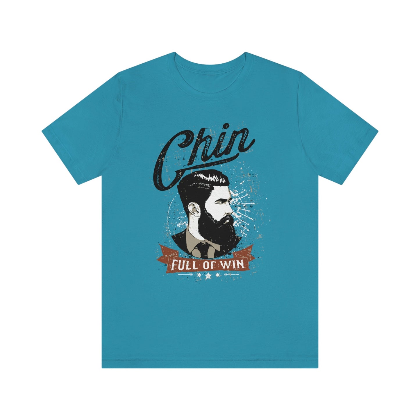 Chin Full of Win Beard T-shirt, Men Beard Shirt, Dad Beard T-shirt, Beard Love Shirt, Hair T-Shirt, Beard Lover T-Shirt, Gifts For Him