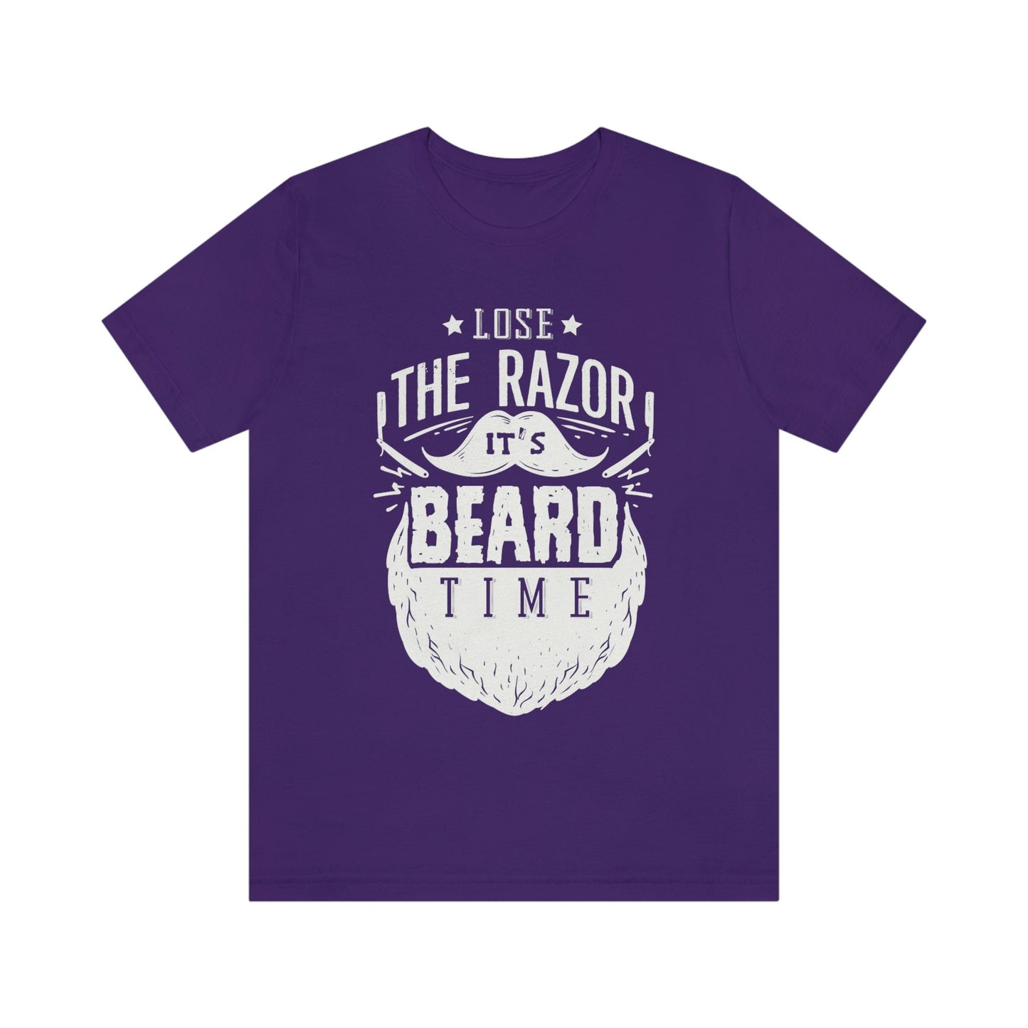 Loose the Razor It's Beard Time T-shirt, Beard Love Shirt, Men Beard Shirt, Dad Beard T-shirt, Hair T-Shirt, Beard Lover T-Shirt