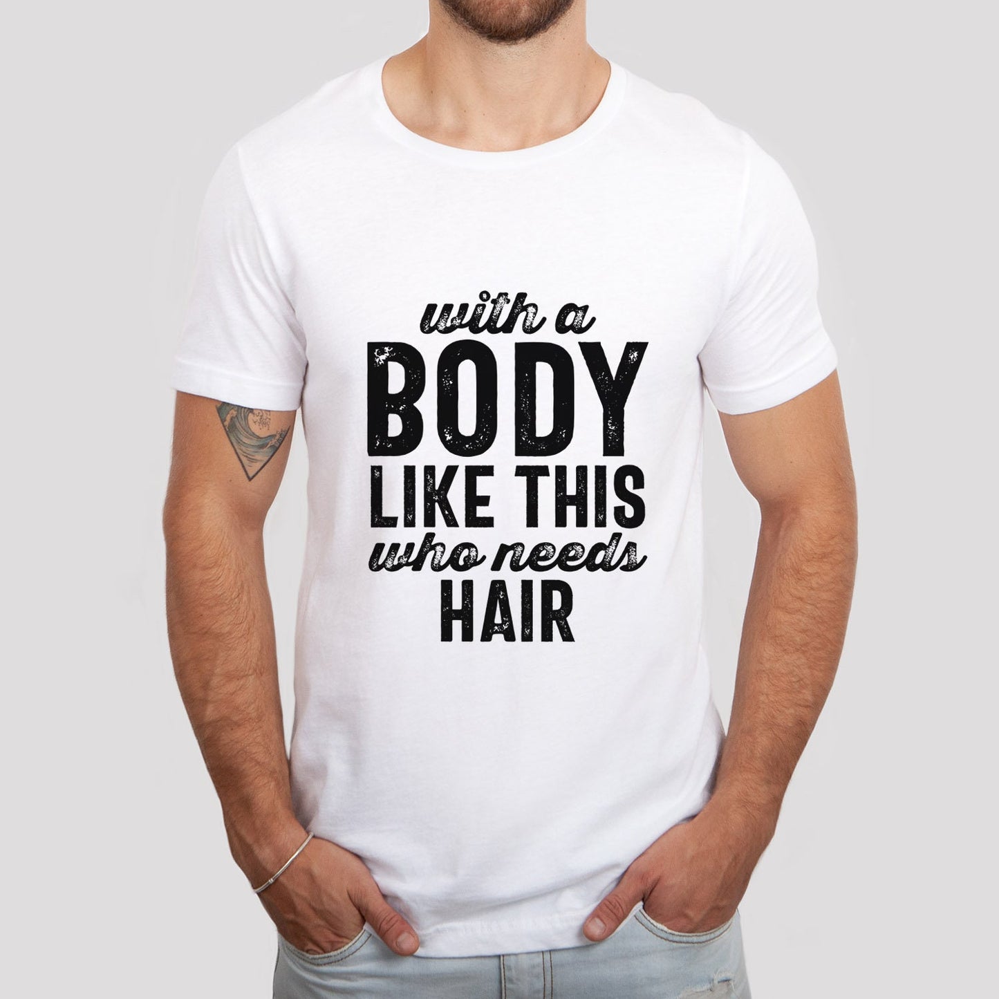 Funny Hair T-shirt, Men Hair Shirt, T-Shirt for Men, Funny Hair Shirts, Gift Shirt for Husbands, Humor T-shirt, Funny Anniversary Gift Shirt