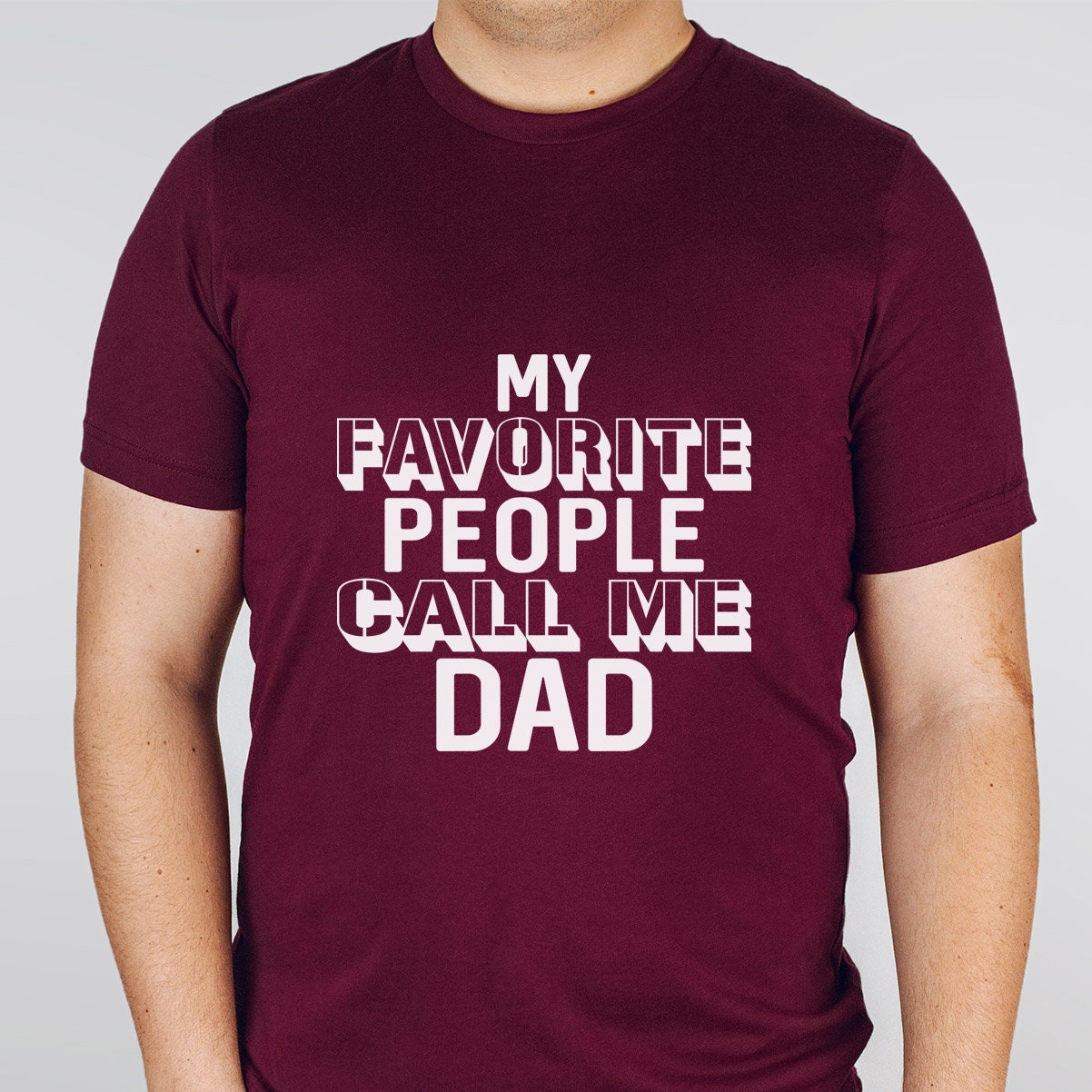 Lustiges Papa-Shirt, Geschenk-T-Shirt für Papa, Papa-Shirt, Geschenk für Papa, Vatertagsgeschenk-Shirt, Lustiges Shirt für Papa, Meine Lieblings-Menschen nennen mich Papa