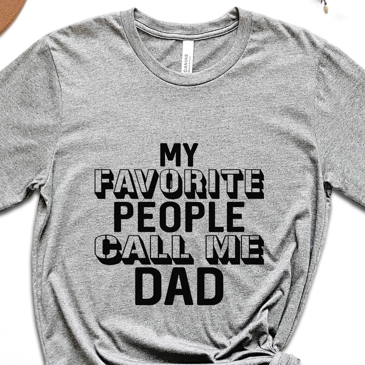 Lustiges Papa-Shirt, Geschenk-T-Shirt für Papa, Papa-Shirt, Geschenk für Papa, Vatertagsgeschenk-Shirt, Lustiges Shirt für Papa, Meine Lieblings-Menschen nennen mich Papa