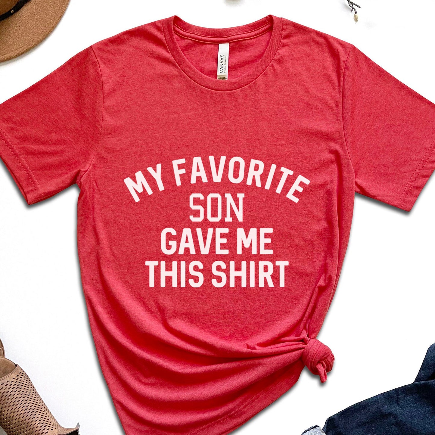 My Favorite Son Gave Me This Shirt, Funny Gift for Dad, Gift for Dad, Father's Day gift, Gift from Son to Dad, Gift Shirt for Dad