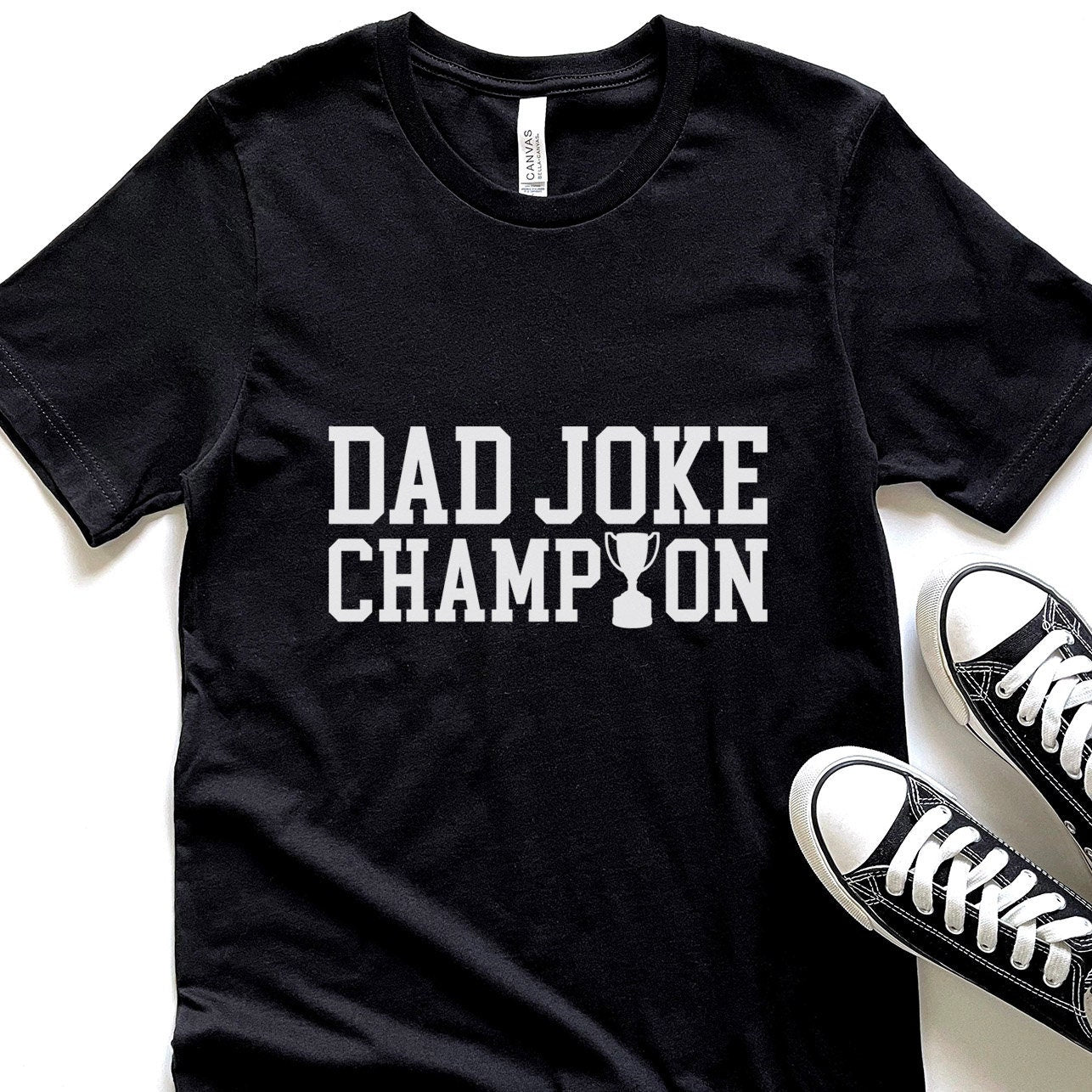 Dad Joke Champion Shirt, Funny Dad Shirts, Gift for Dad, Funny Shirt for Dad, Father's Day Gift Shirt, Humor Shirts, Shirt Gift for Dad