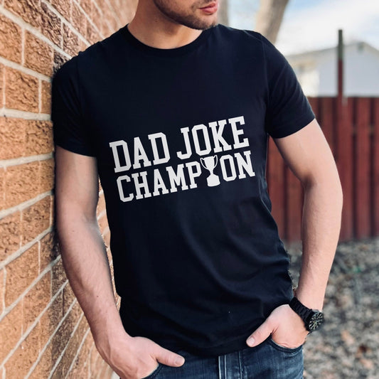 Dad Joke Champion Shirt, Lustige Papa Shirts, Geschenk für Papa, Lustiges Shirt für Papa, Vatertagsgeschenk Shirt, Humor Shirts, Shirt Geschenk für Papa