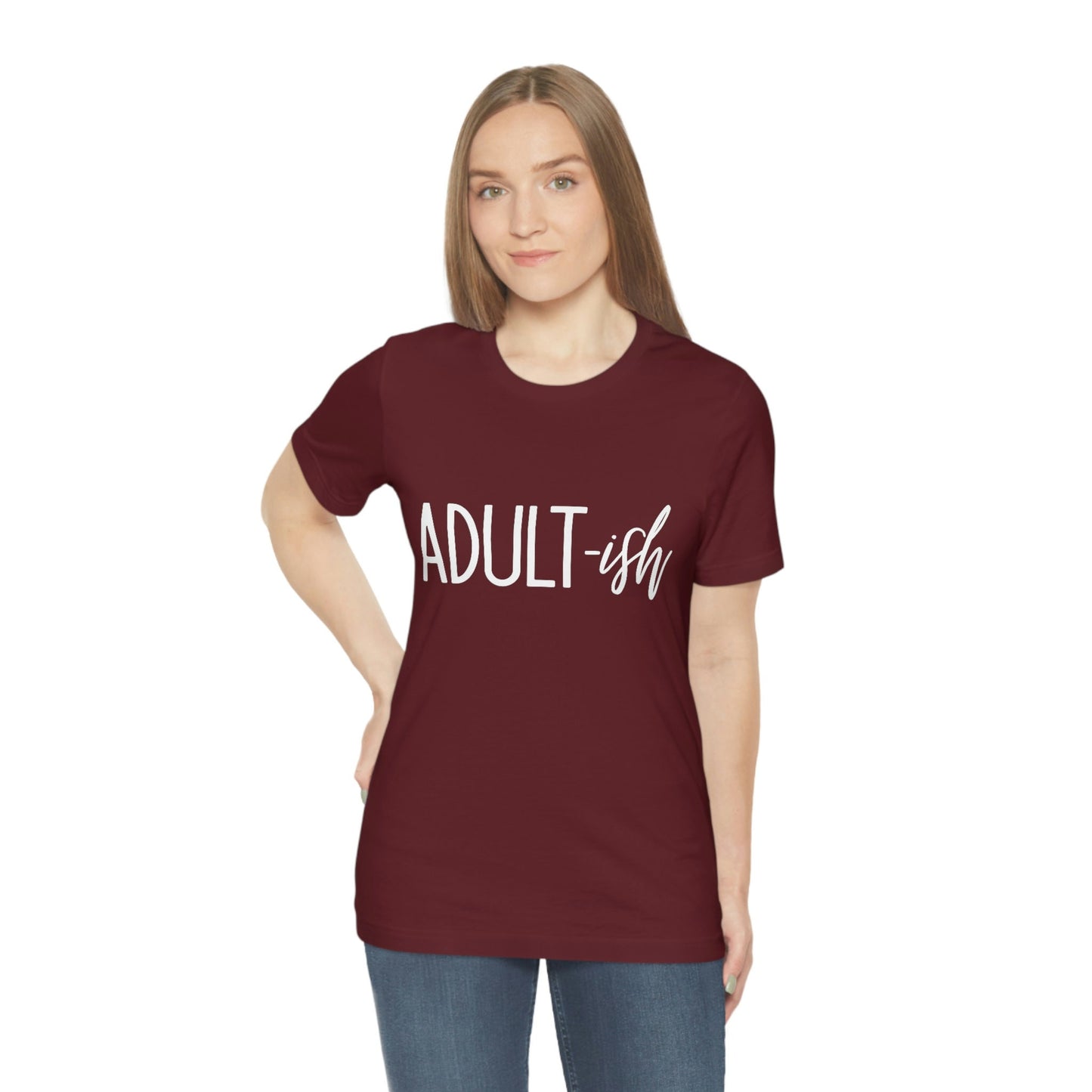 Adultish T-Shirt, Gift for Parents, Cool Adulting Shirt, Best Adult T-shirt, Cute Adult Gifts, Cool Parent Shirt, Family Tee