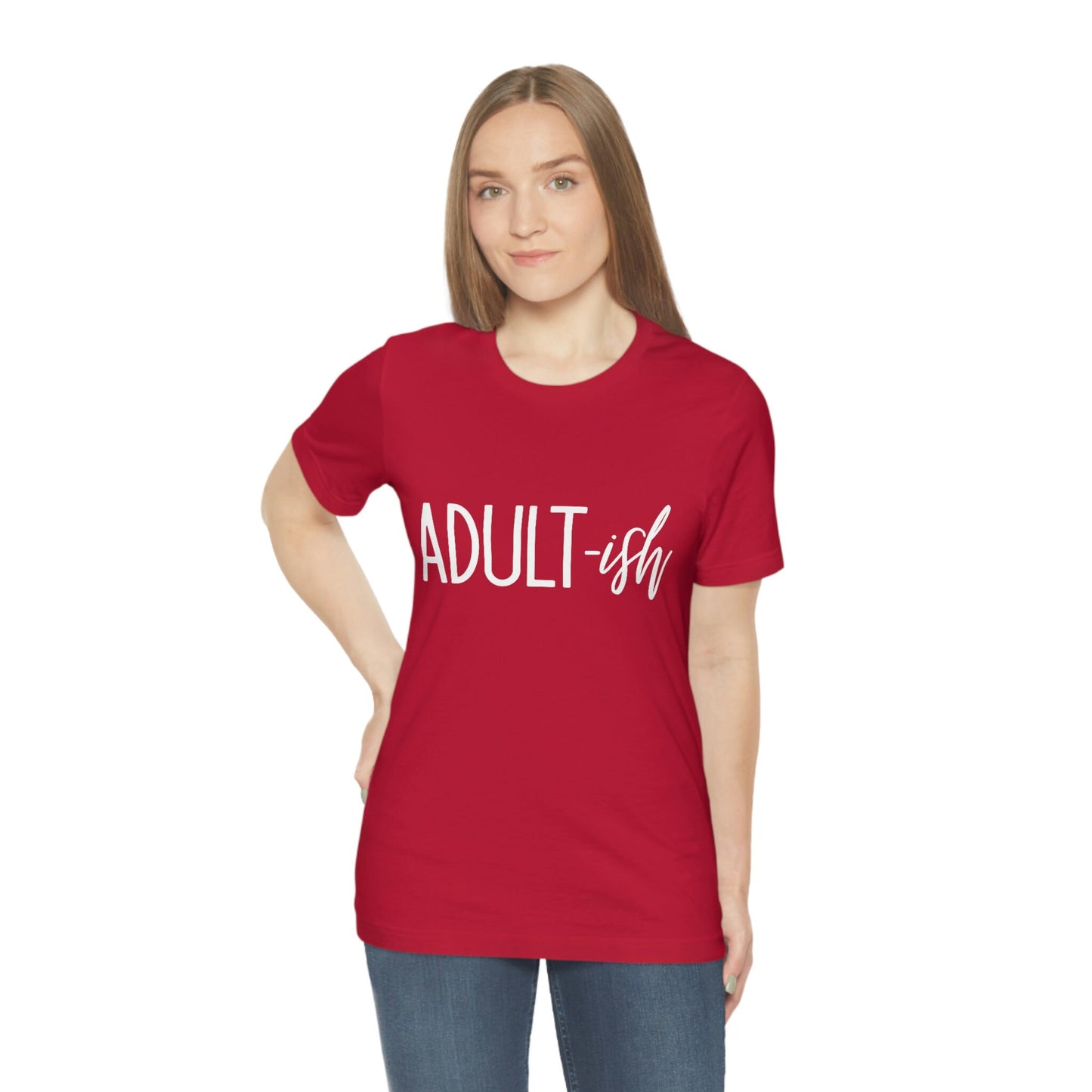 Adultish T-Shirt, Gift for Parents, Cool Adulting Shirt, Best Adult T-shirt, Cute Adult Gifts, Cool Parent Shirt, Family Tee