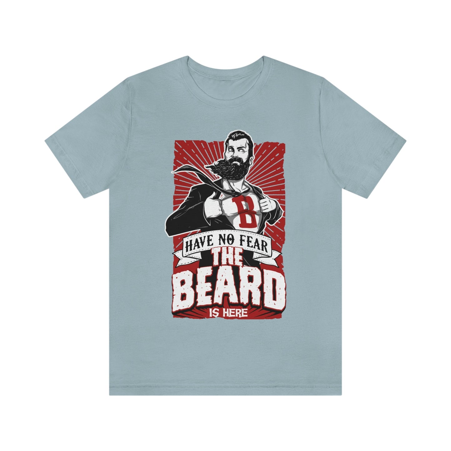 Have No Fear The Beard is Here T-Shirt, Herren Bart Shirt, Bart Liebe Shirt, T-Shirt für Männer, Lustige Bart Shirts, Bart Liebhaber T-Shirt