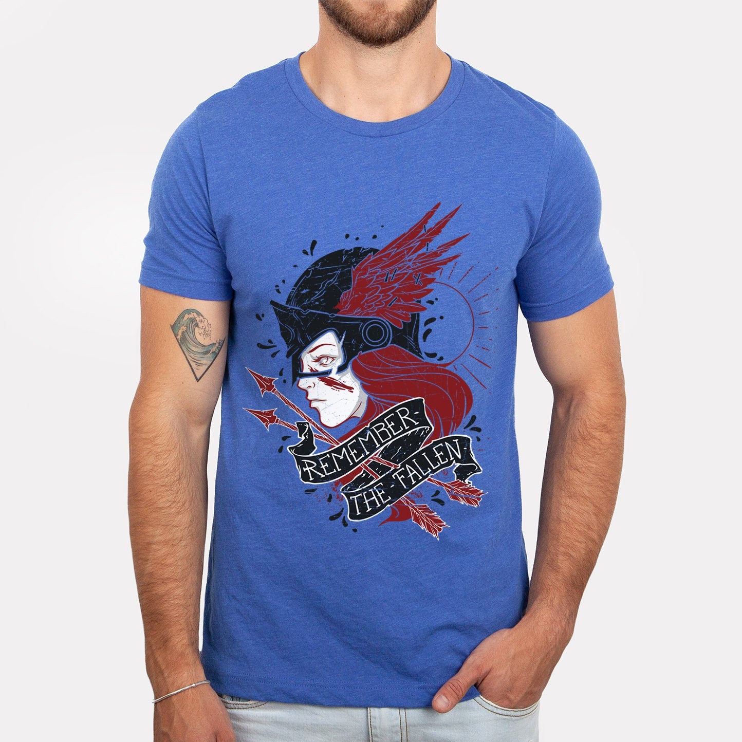 Remember the Fallen T-shirt, Memorial Day Veteran Military Vintage T-Shirt, Warrior Shirt, Heros T-shirt