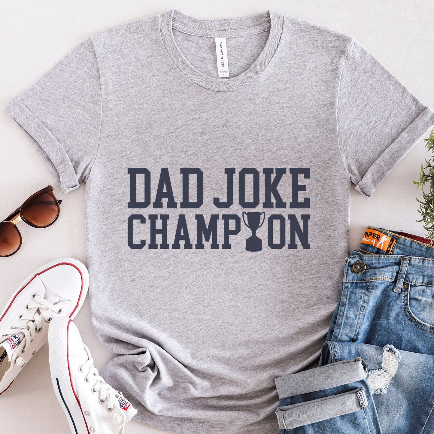 Dad Joke Champion Shirt, Funny Dad Shirts, Gift for Dad, Funny Shirt for Dad, Father's Day Gift Shirt, Humor Shirts, Shirt Gift for Dad