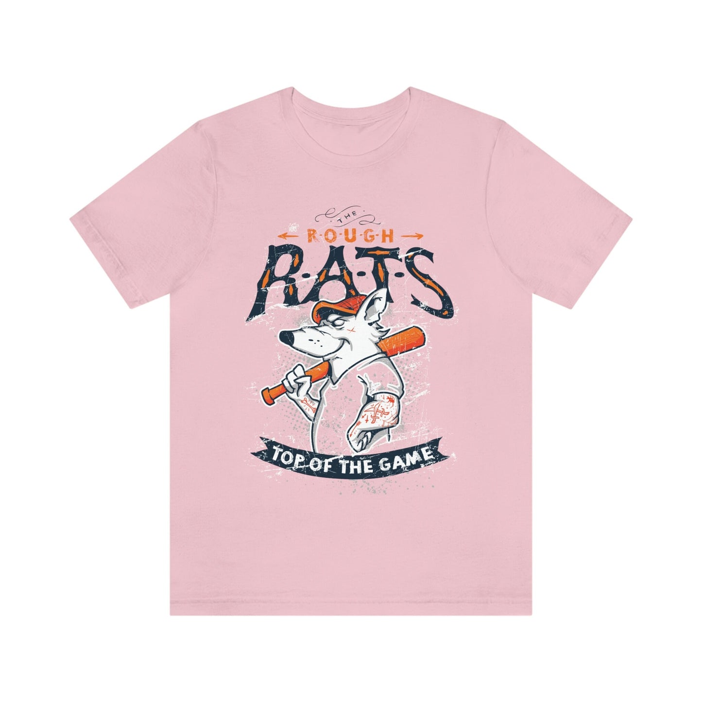 The Rough Rats T-shirt, Top of the Game T-shirt, Funny Rat Shirt, Humor Shirt, Baseball T-Shirt, Baseball Bat Tshirt