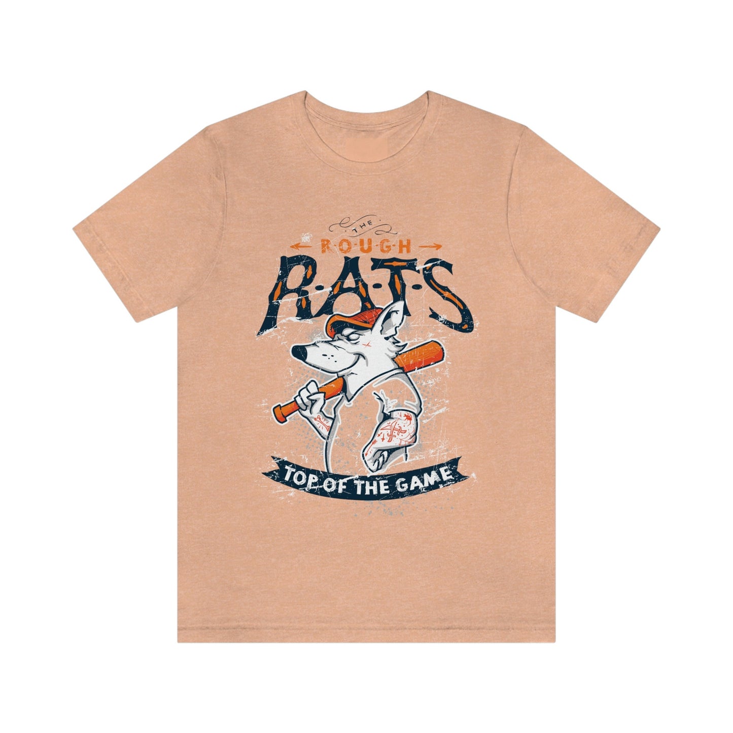 The Rough Rats T-Shirt, Top of the Game T-Shirt, Lustiges Ratten Shirt, Humor Shirt, Baseball T-Shirt, Baseball Schläger T-Shirt