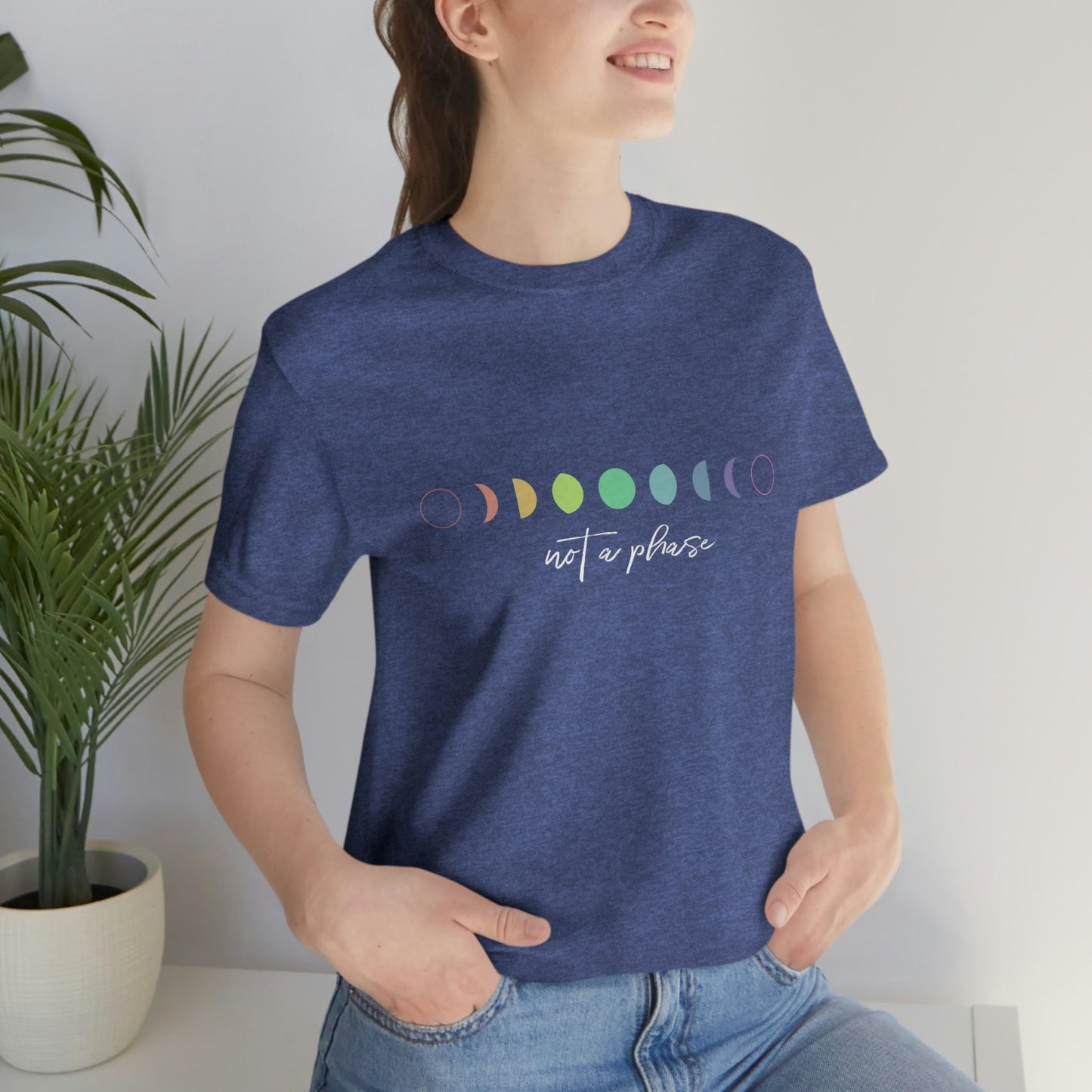 Kein Phase T-Shirt, Pride Shirt, Regenbogen Farben Shirt, Freundlichkeit Shirts, LGBTQ Support T-Shirts, Gay Pride Shirt, Gleichheit Shirt