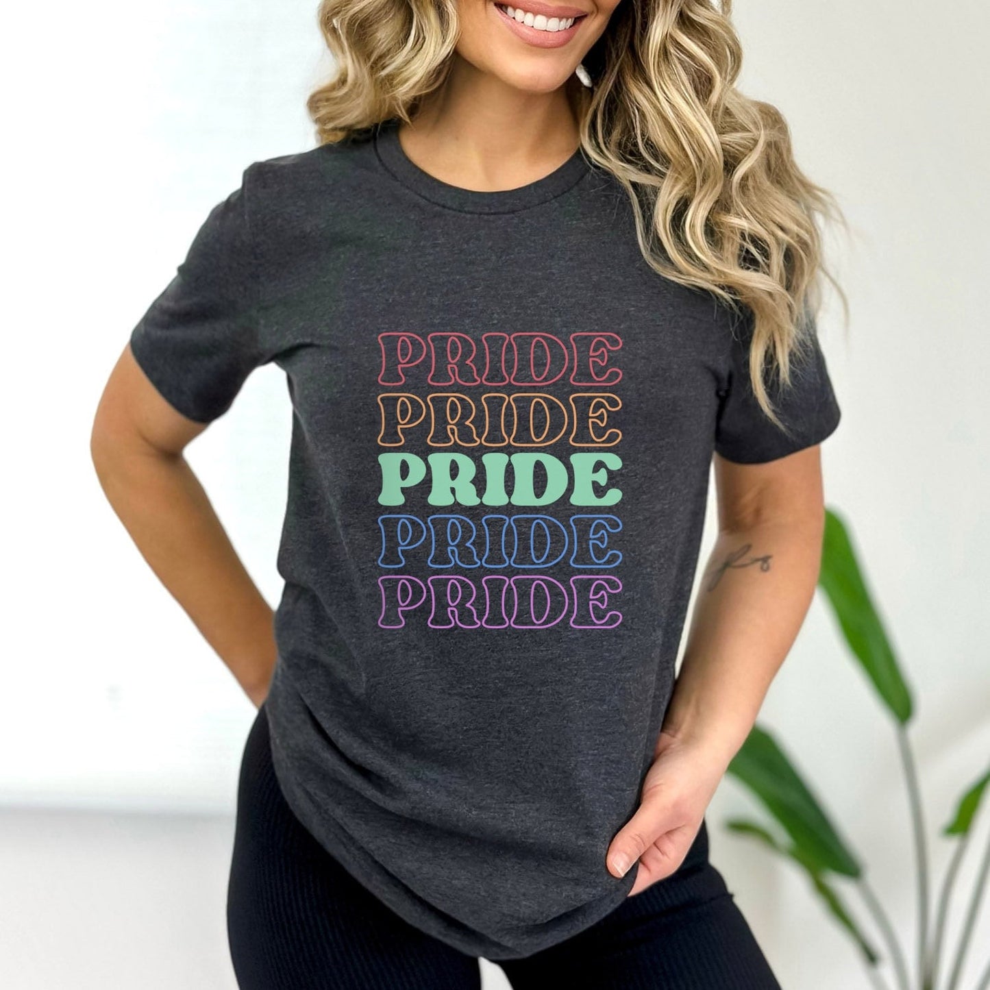 T-shirt Pride, T-shirt aux couleurs de l'arc-en-ciel, T-shirt de soutien LGBTQ, T-shirt Pride, T-shirts de gentillesse, T-shirt Égalité, T-shirt Gay Pride