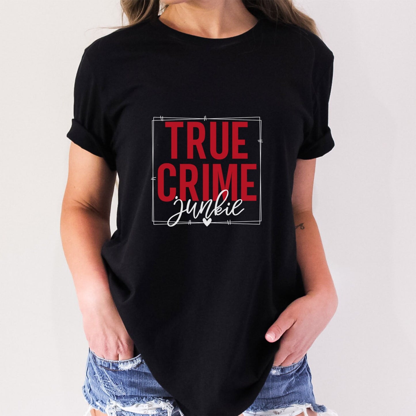 True Crime T-Shirt, Serienmörder T-Shirt, Lustige Shirts, Mörder T-Shirt, Krimi Filme Shirt, Geschenk T-Shirt, Filmserie Geschenke