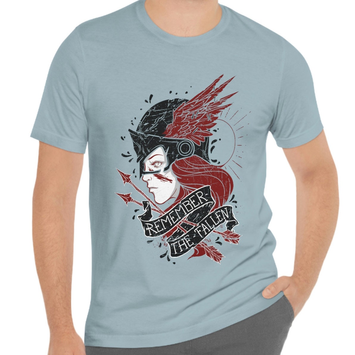 Remember the Fallen T-shirt, Memorial Day Veteran Military Vintage T-Shirt, Warrior Shirt, Heros T-shirt