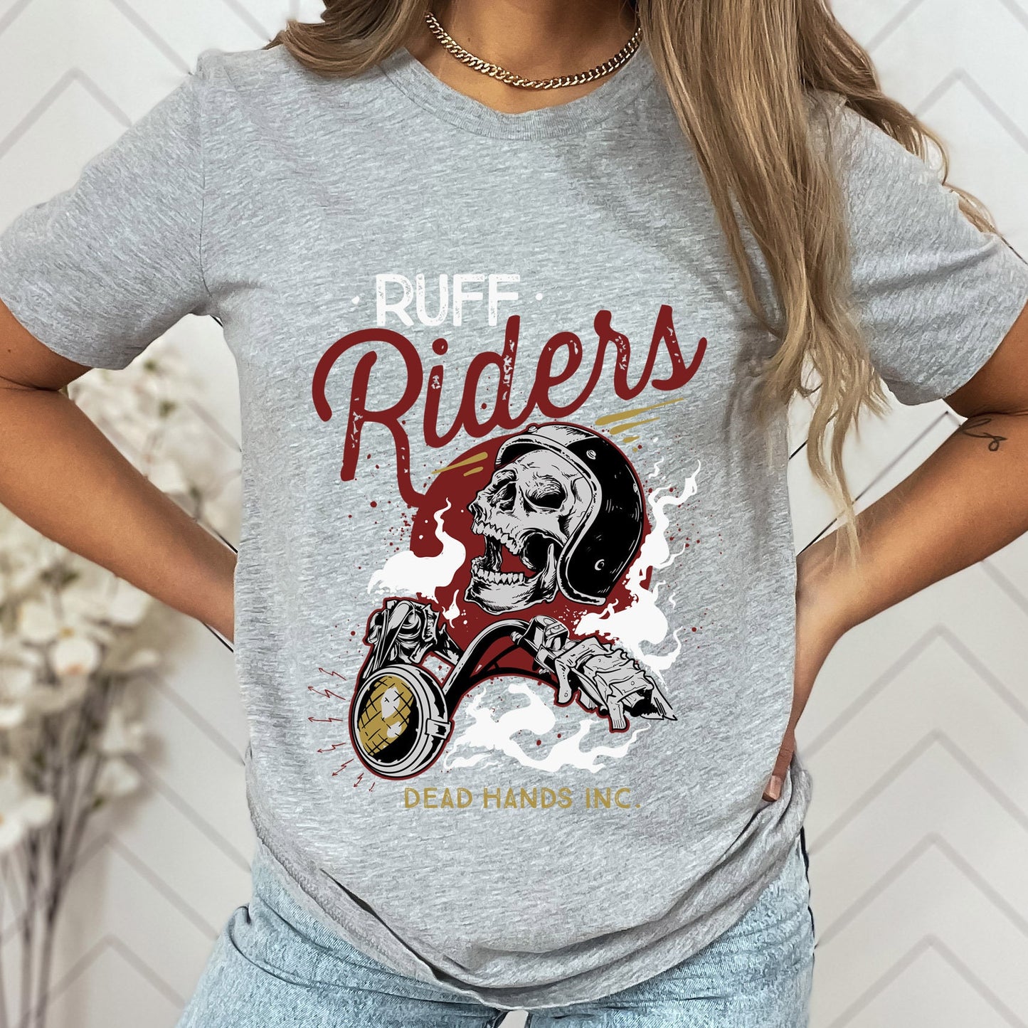 Ruff Riders Shirt, Motorrad T-Shirt, Rider Shirt, Shirt für Motorradliebhaber, Biker Shirt, Motorrad Geschenke, Motorrad Liebhaber Shirt