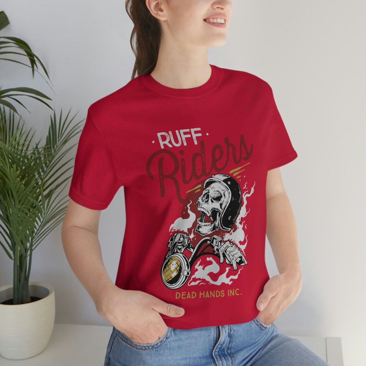 Ruff Riders Shirt, Motorrad T-Shirt, Rider Shirt, Shirt für Motorradliebhaber, Biker Shirt, Motorrad Geschenke, Motorrad Liebhaber Shirt