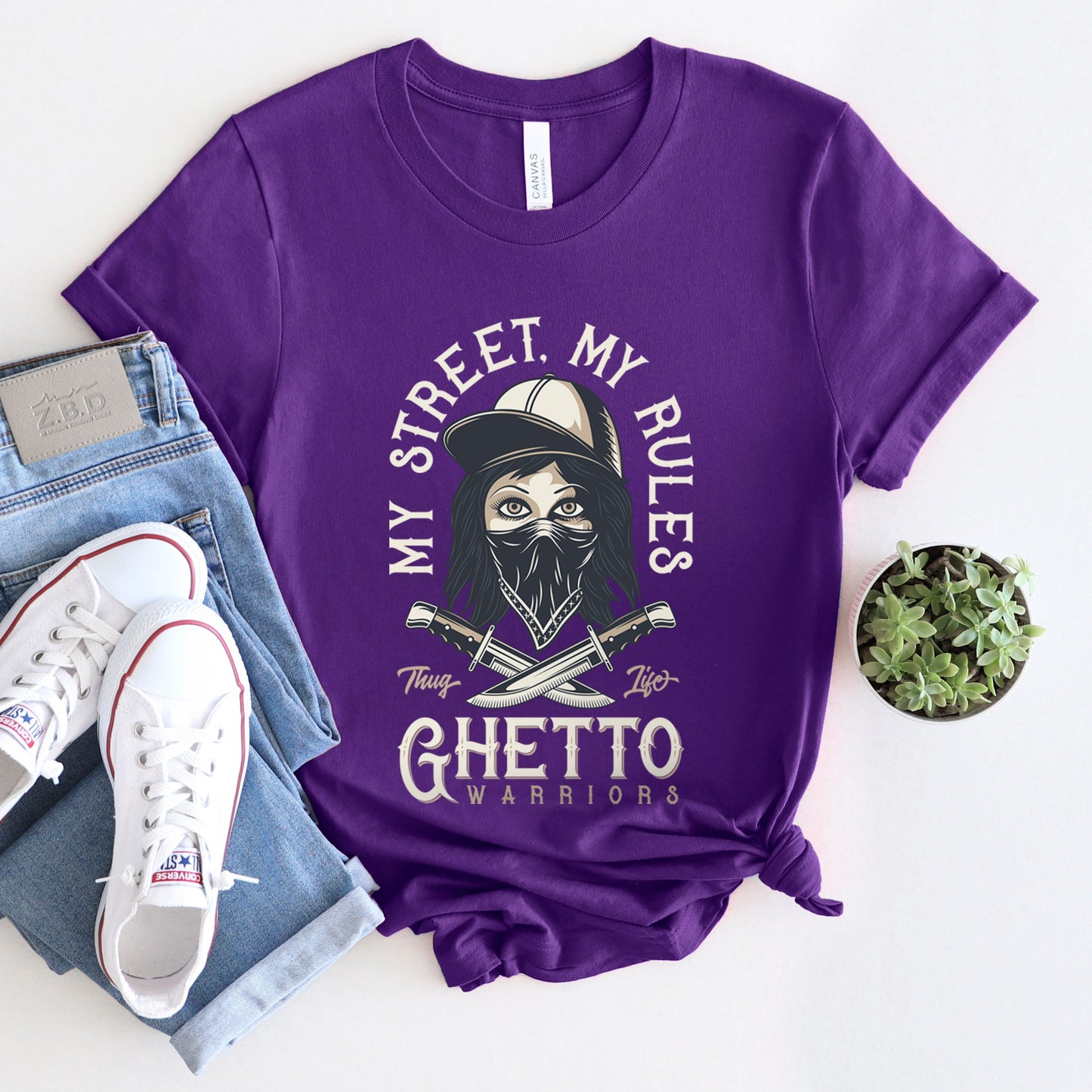 Street Gangs Shirt, My Street My Rules T-shirt, Ghetto Warriors T-shirt, Fighters Shirt, Wild West T-shirt, Funny Hipster Shirt