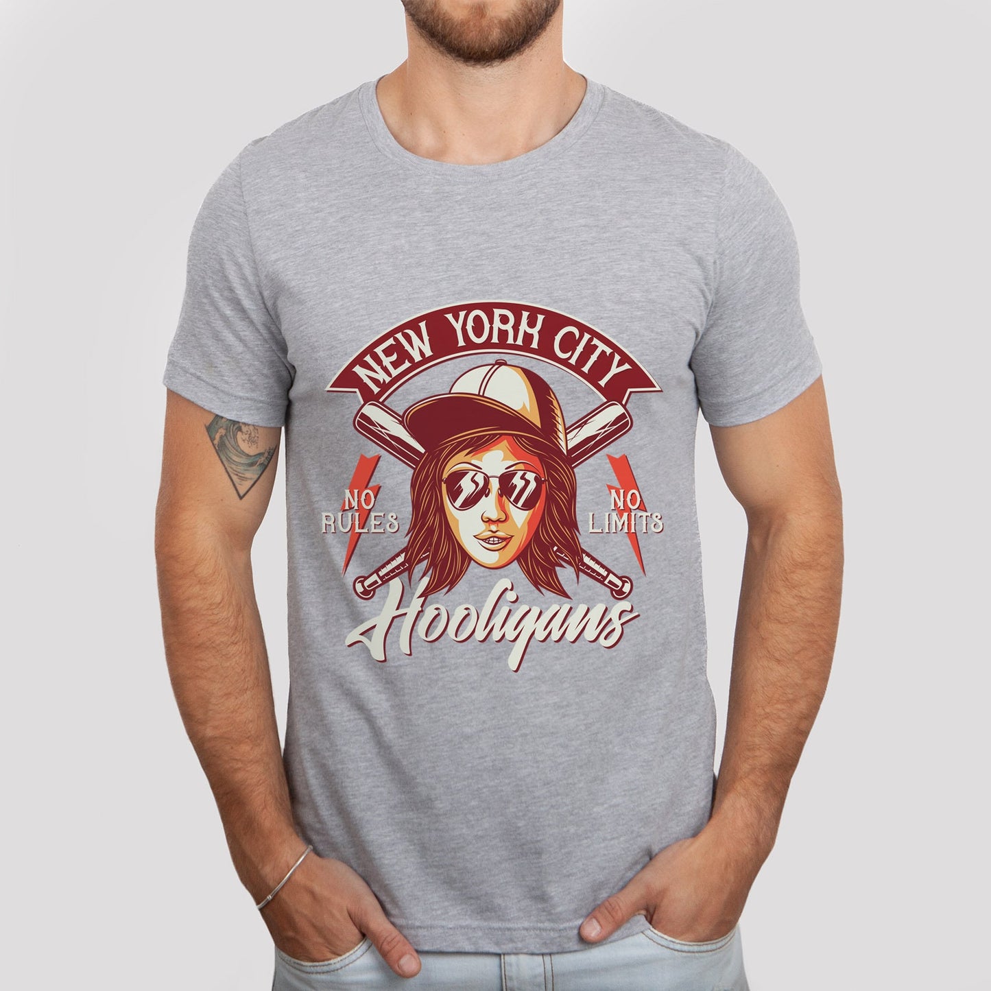 Holigan Girl T-shirt, New York City Holigans T-shirt, Bandits Shirt, Street Gangs Shirt, Wild West T-shirt, Funny Hipster Shirt