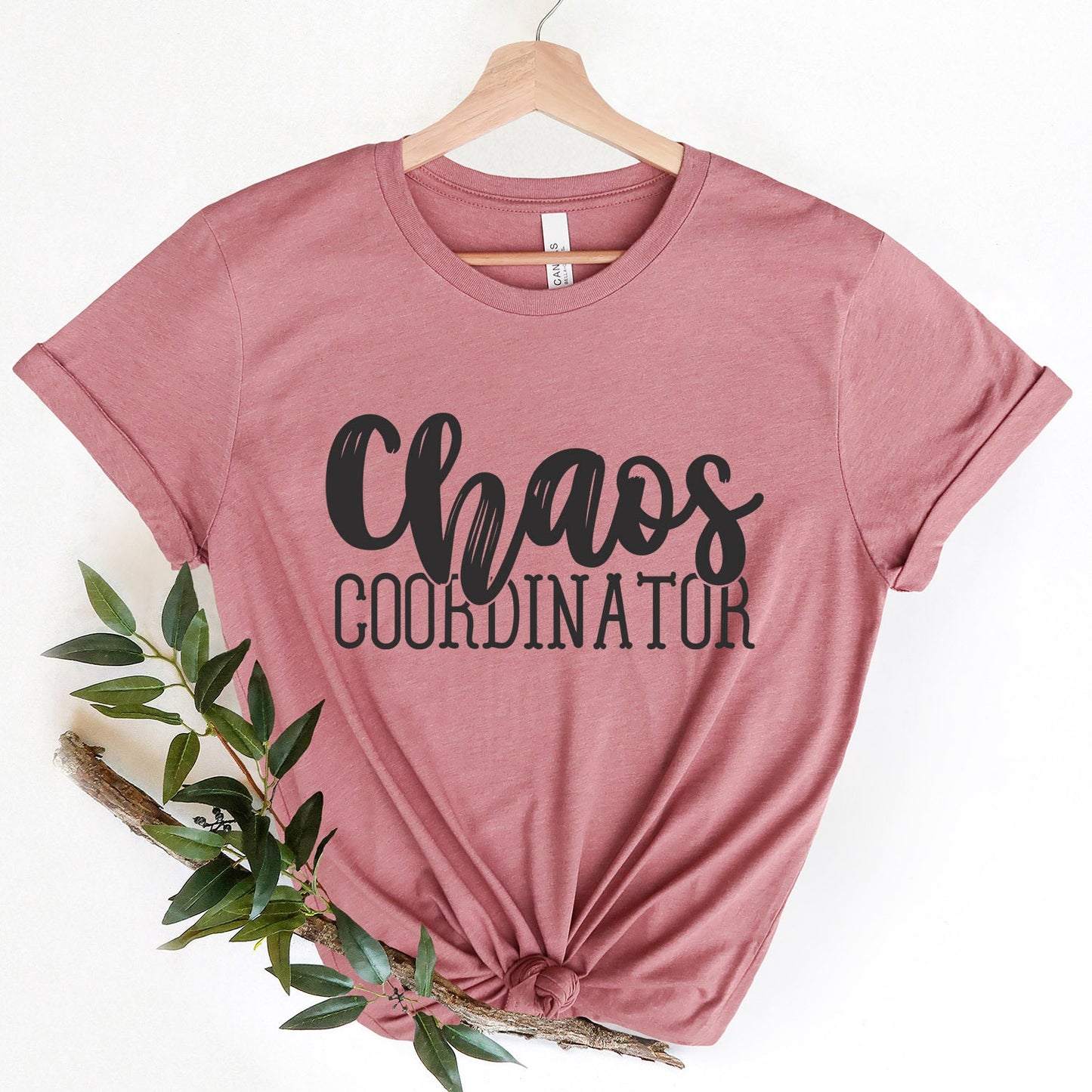 T-shirt drôle de maman, T-shirt de coordinateur du chaos, T-shirt cadeau pour maman, T-shirt cadeau pour la fête des mères, T-shirt de vie de maman, T-shirt parental