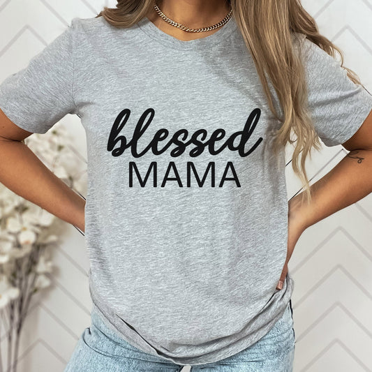 Gesegnetes Mama Shirt, Lustiges Mama T-Shirt, Geschenk Shirt für Mama, Muttertagsgeschenk Shirt, Mama Leben Shirt, Eltern Shirt