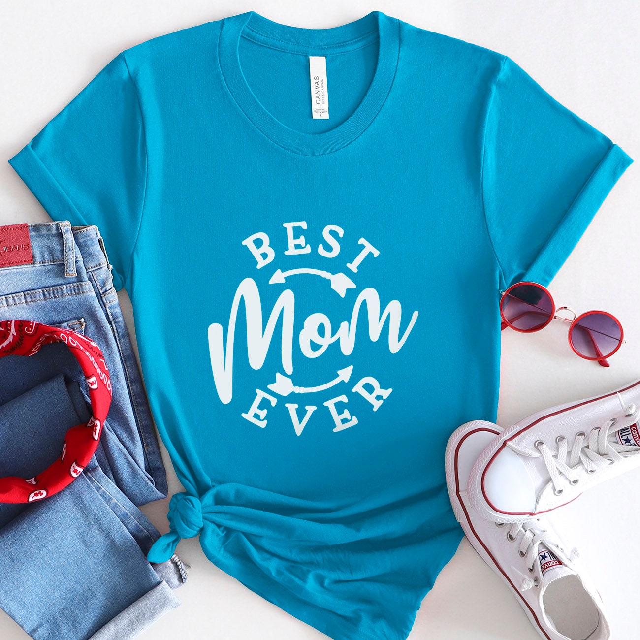 Best Mom Ever T-shirt, T-shirt for Mom, Gift Shirt for Mom, Mother's Day Gift Shirt, Mom Life Shirt, Parenting Shirt